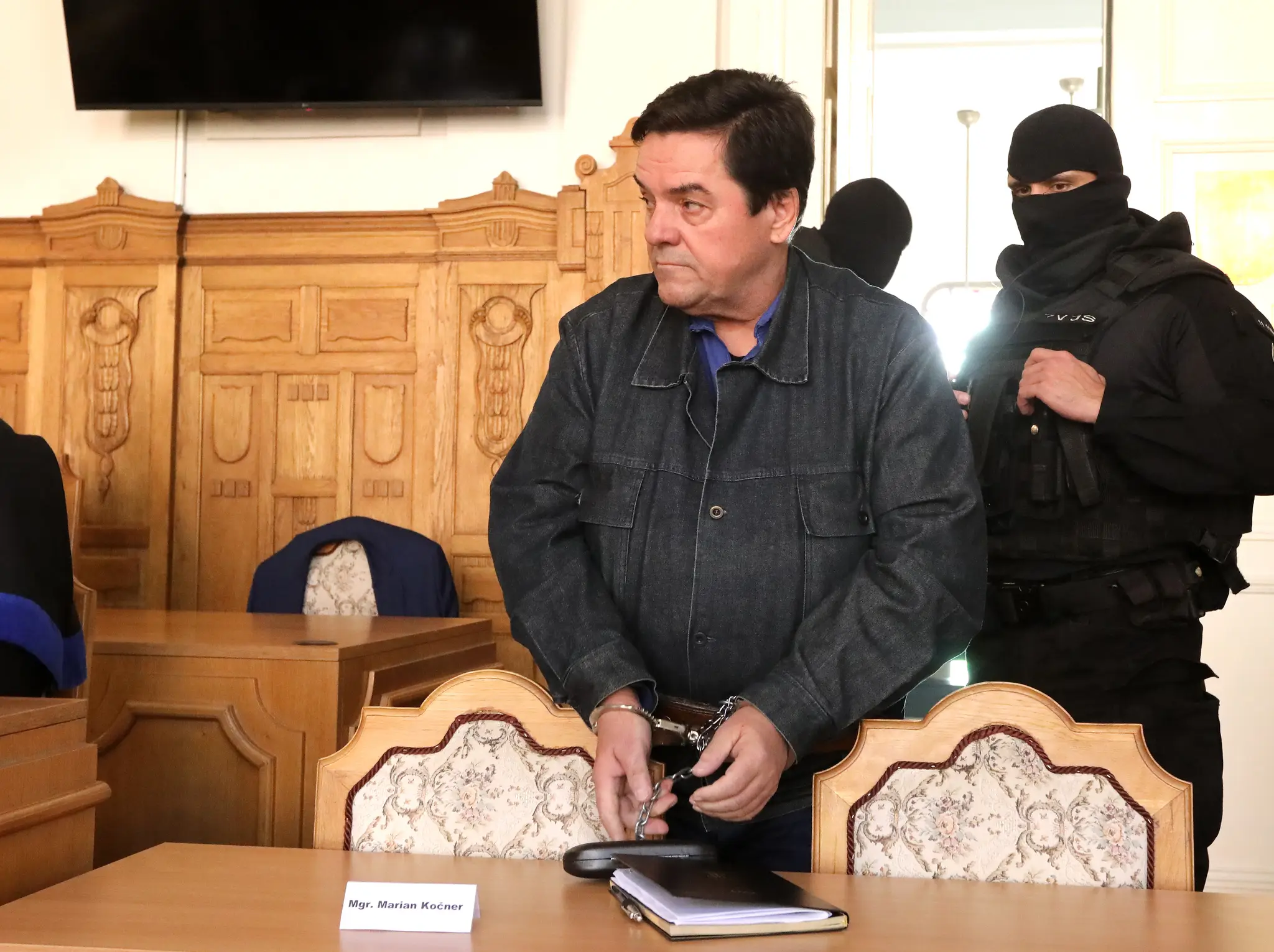 Marian Kočner na ŠTS v Banskej Bystrici