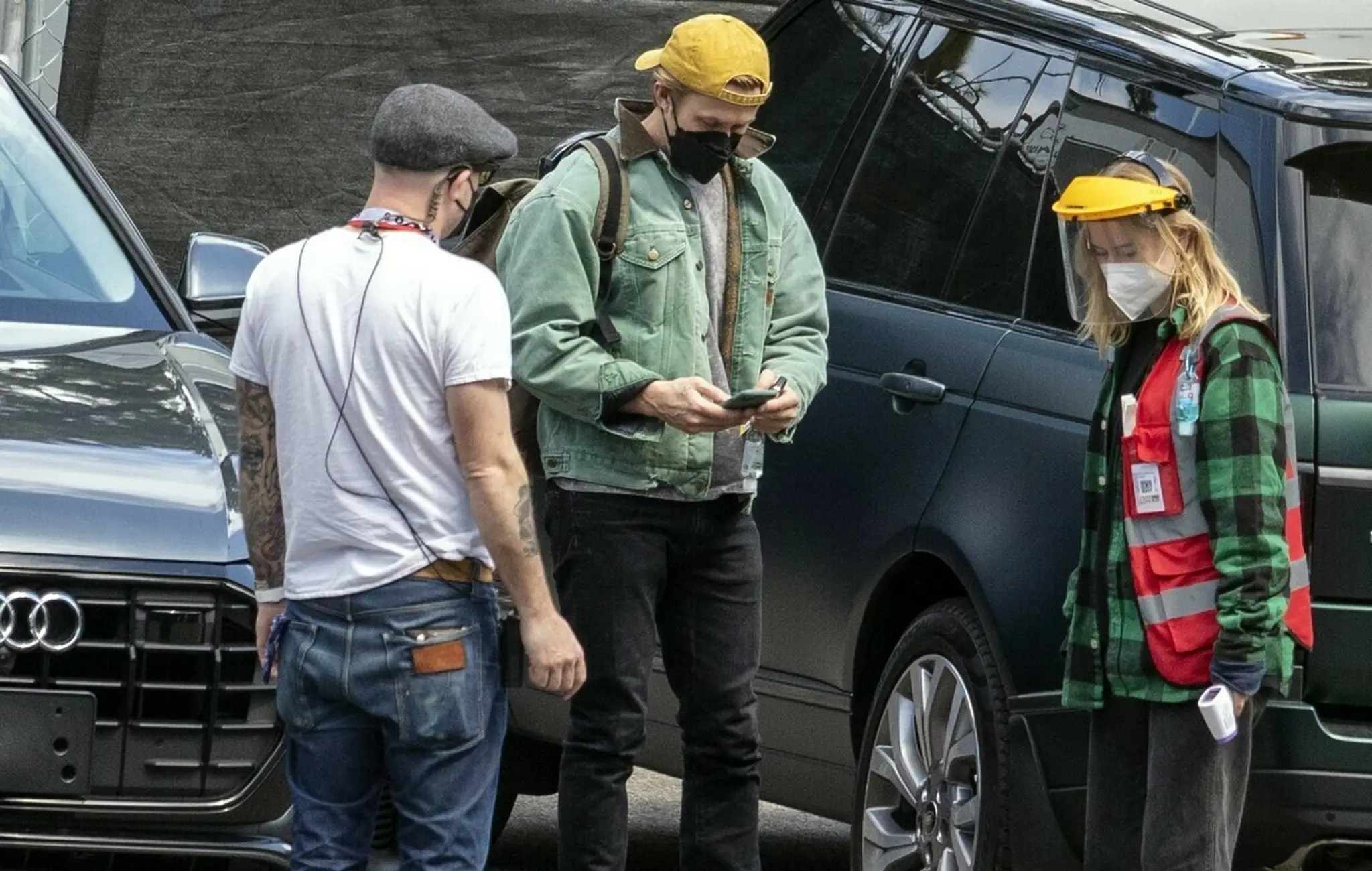 Ryan Gosling počas natáčanie nového akčného filmu