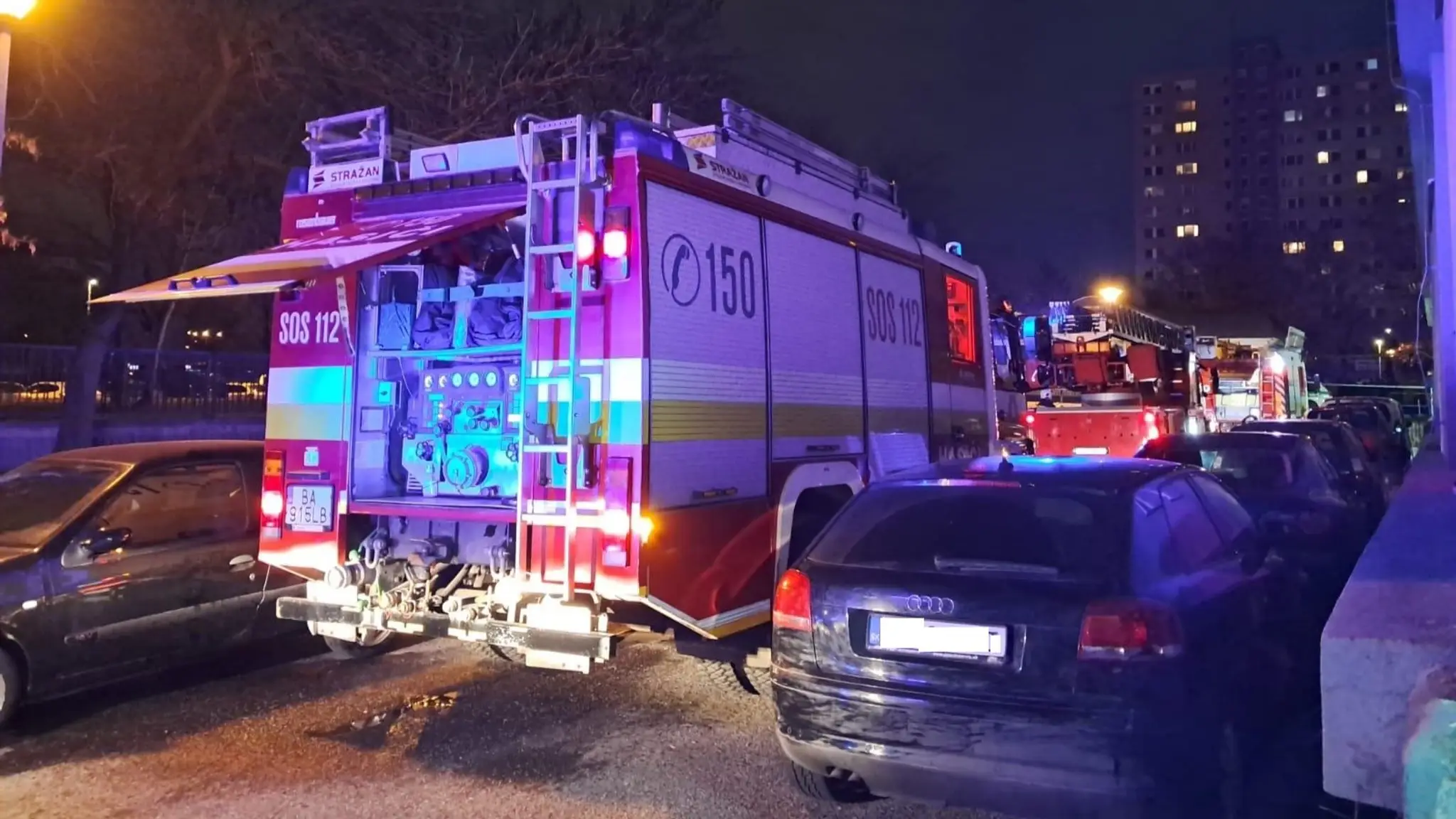 Požiar bytu v Petržalke spôsobili maloleté osoby