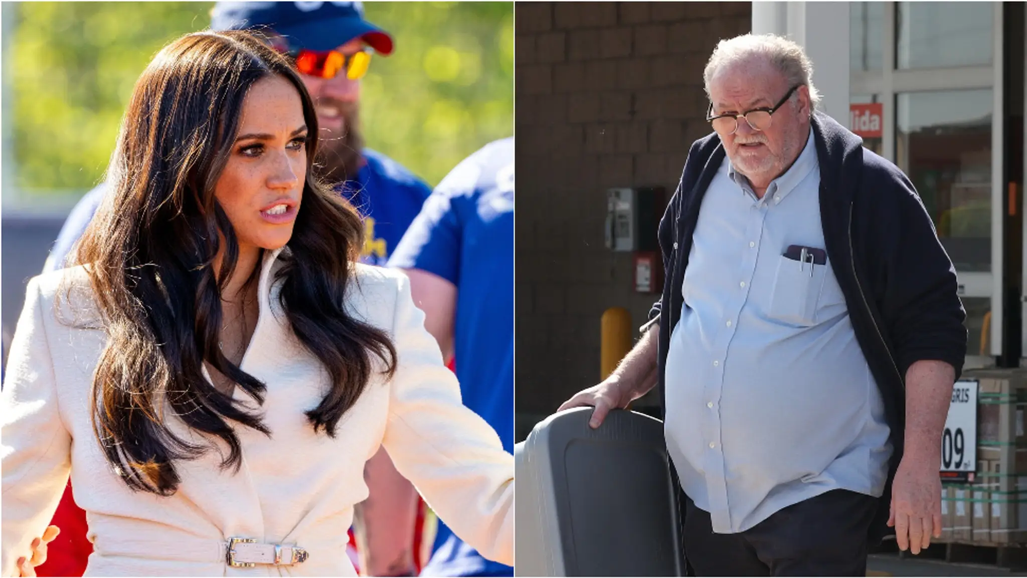 Meghan Markle a jej otec Thomas
