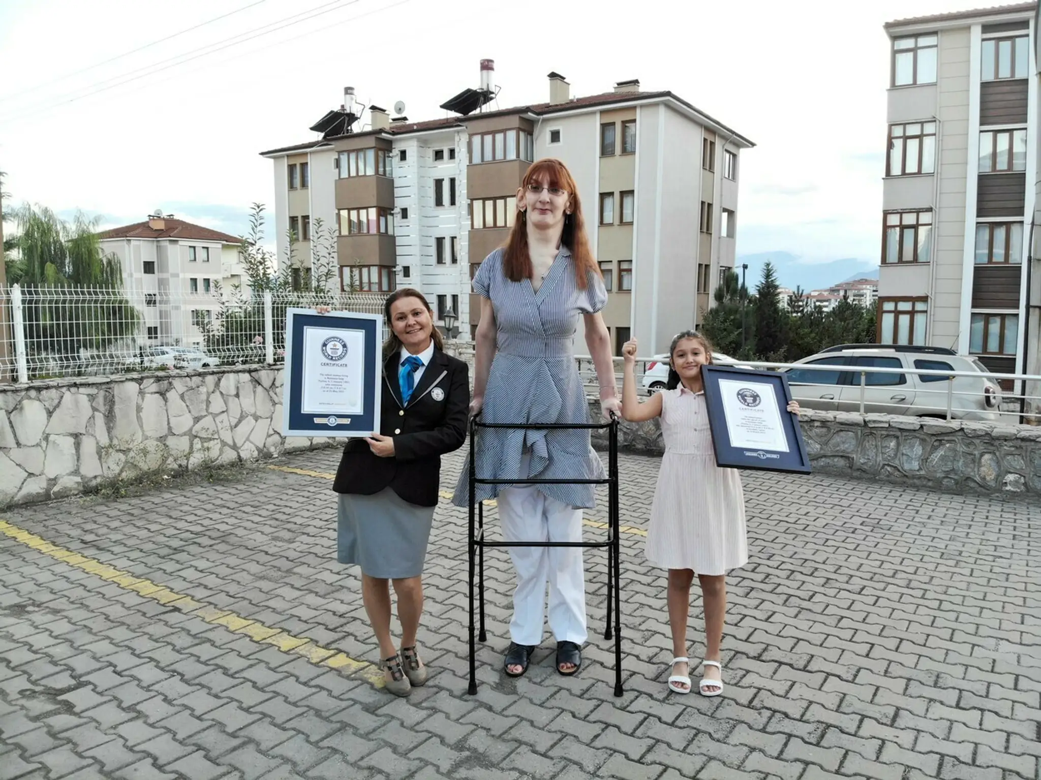 Najvyššia žena na svete