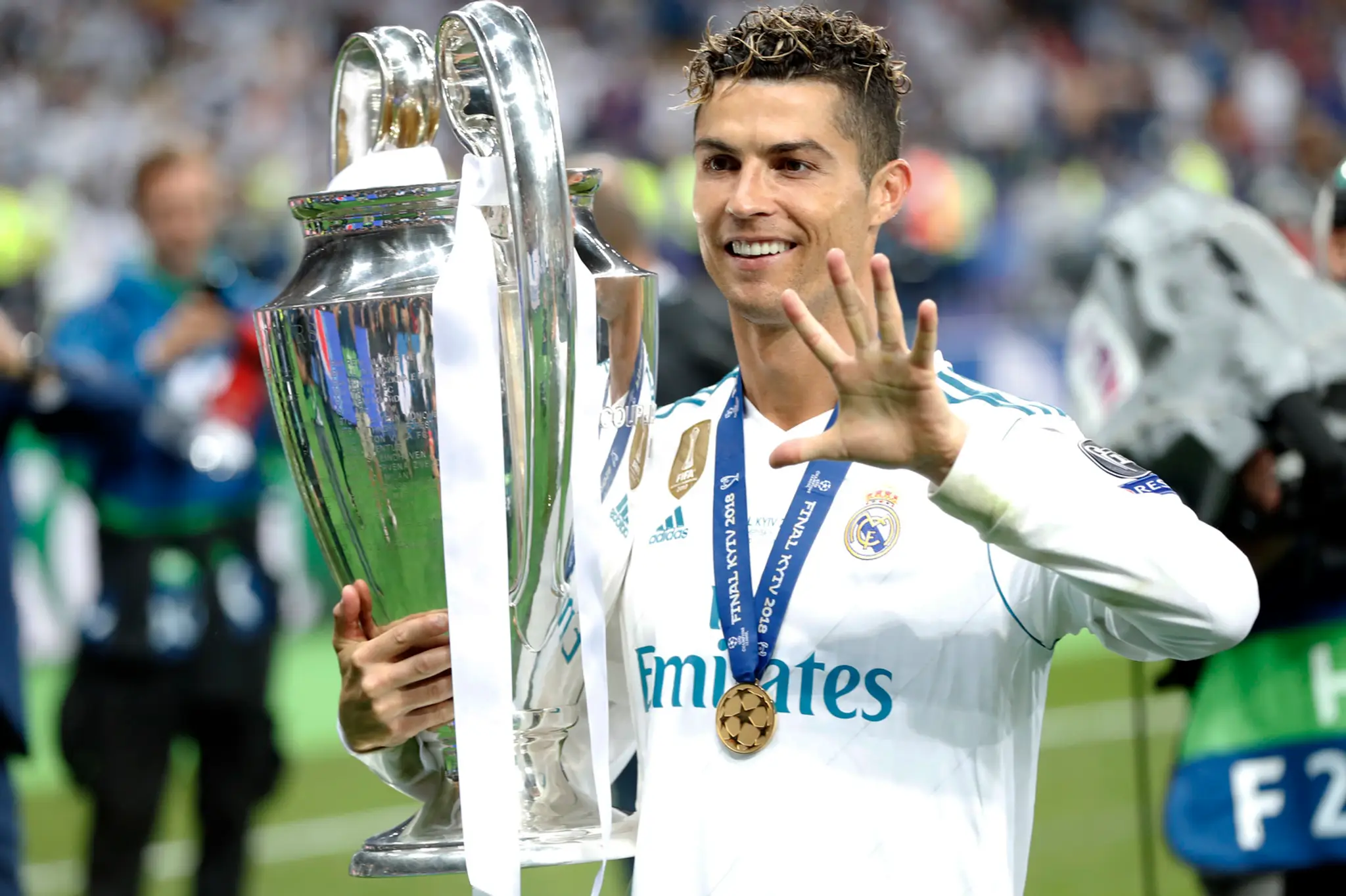 Cristiano Ronaldo po piatom triumfe v Lige majstrov.