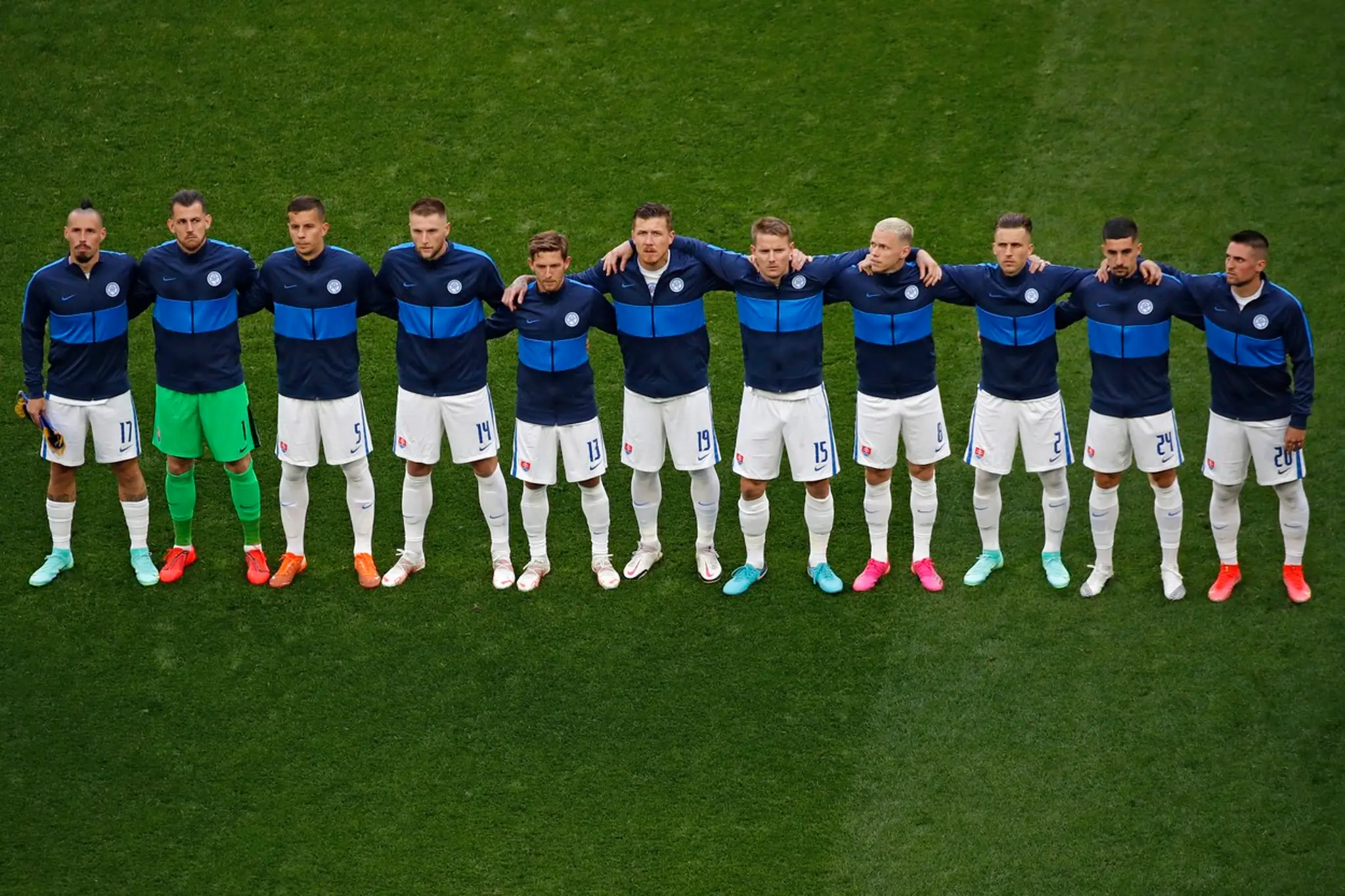 Slovenská futbalová reprezentácia.