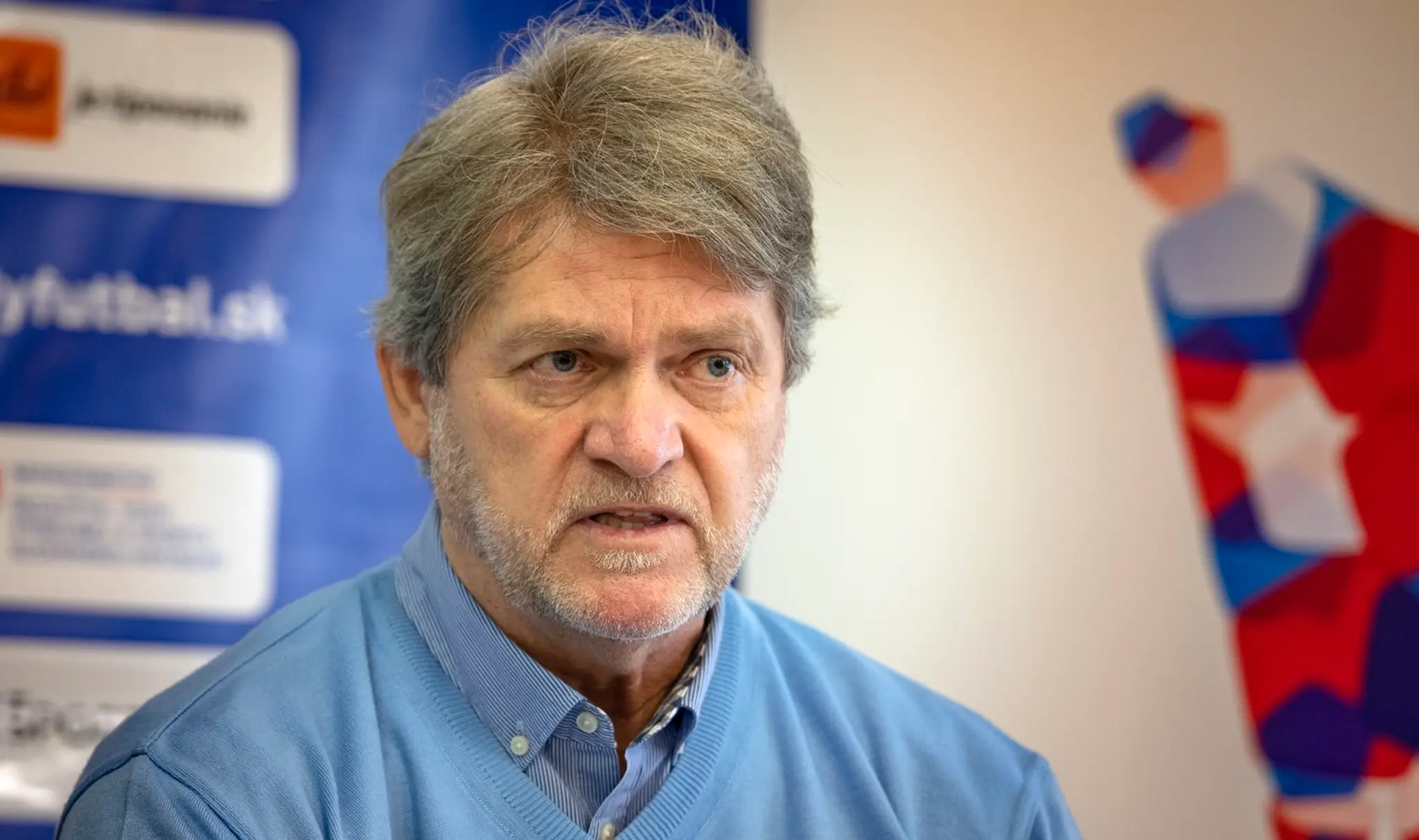 Futbalový komentátor Ladislav Borbély.