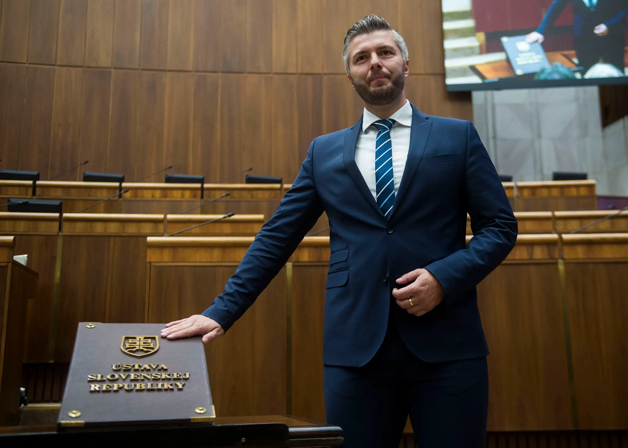 Peter Slyško z Hlas-SD.