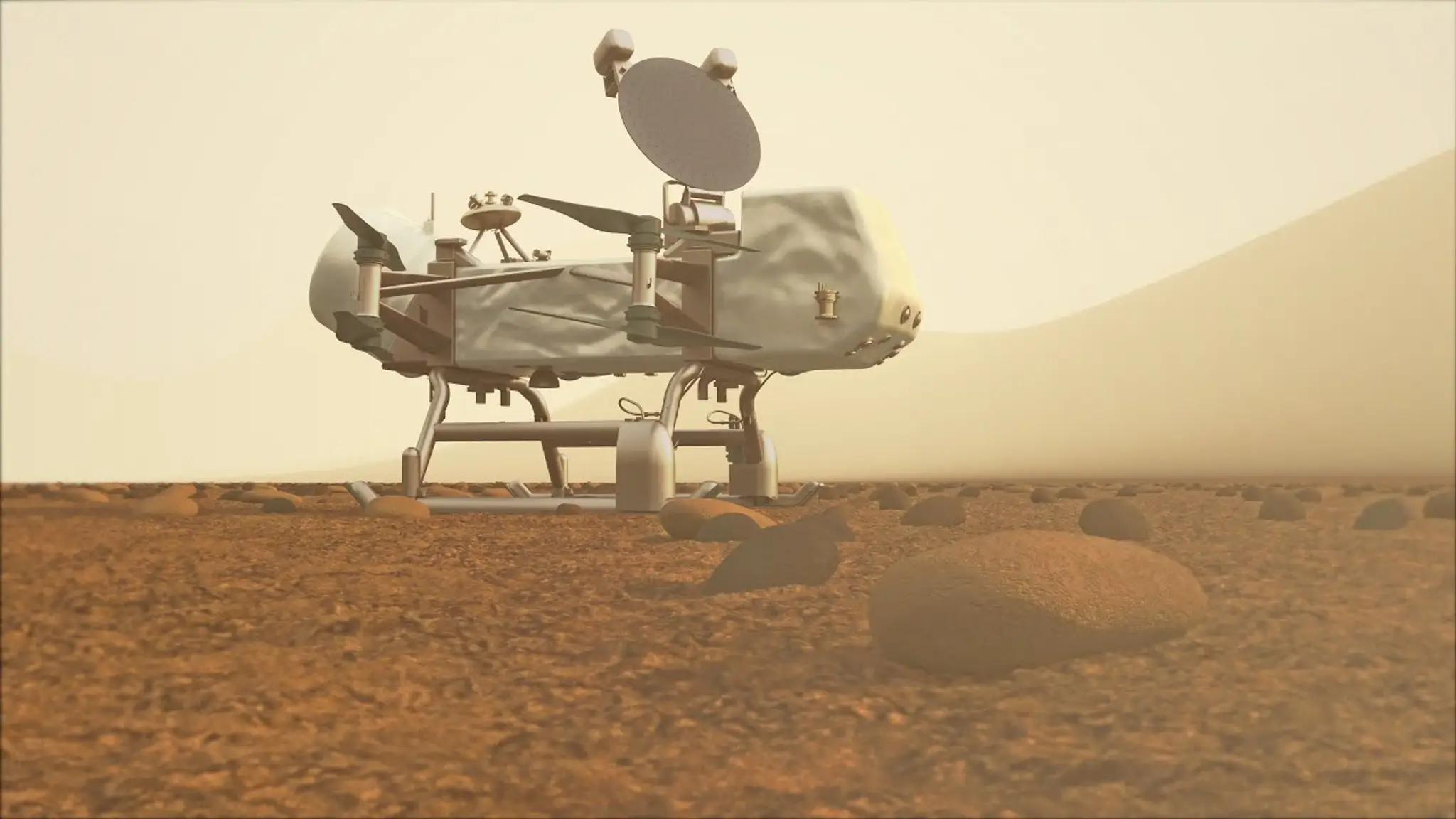 Dragonfly by mal na Titán vzlietnuť zo Zeme v roku 2027.