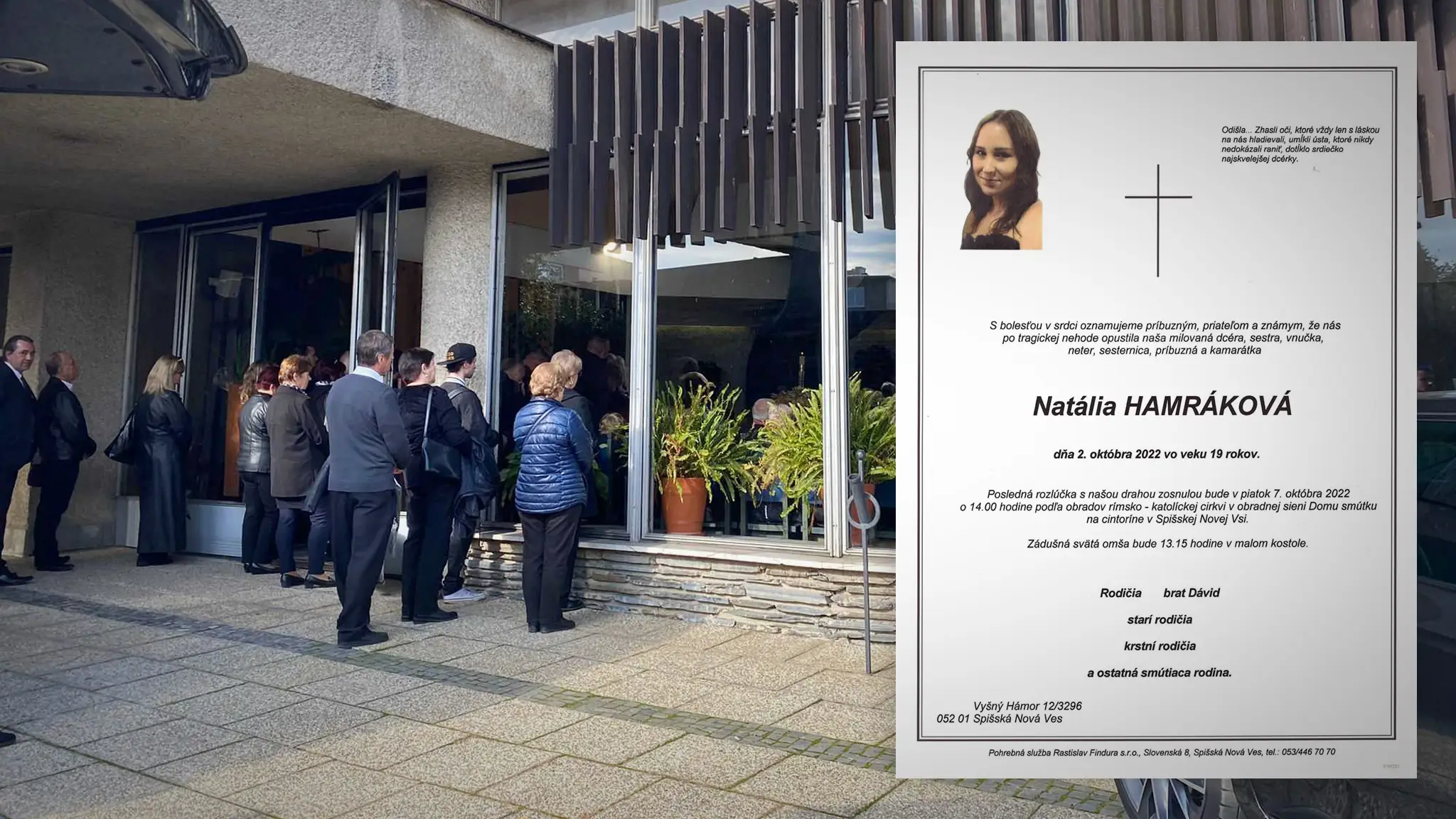 Posledná rozlúčka s Natáliou.