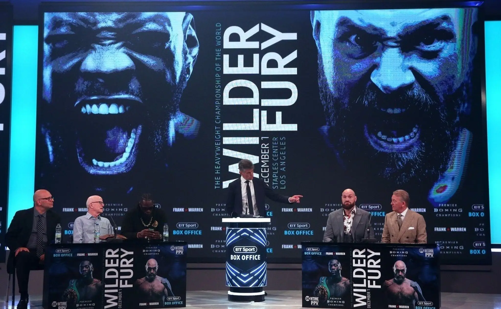 Wilder vs Fury.