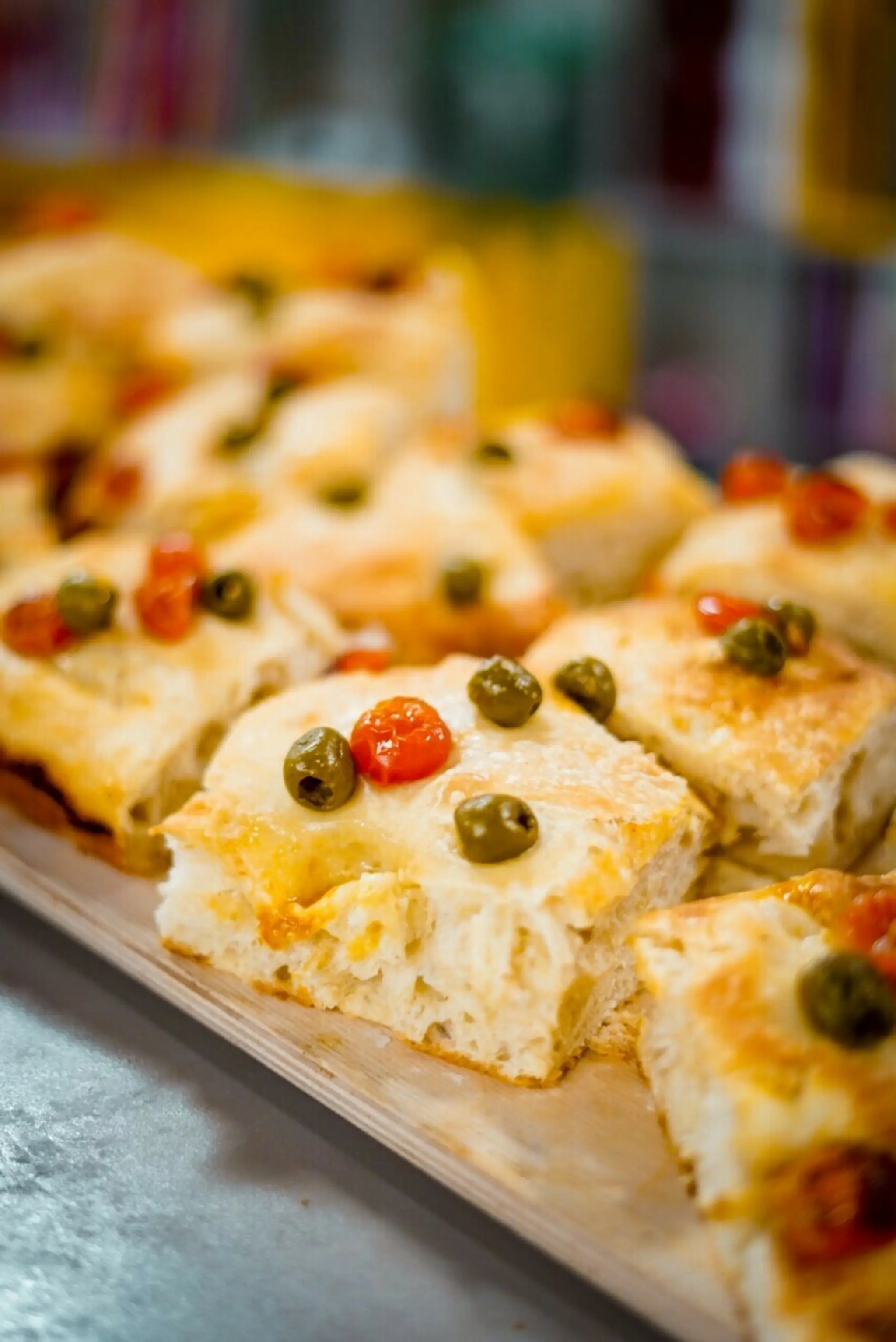 Slaná focaccia.