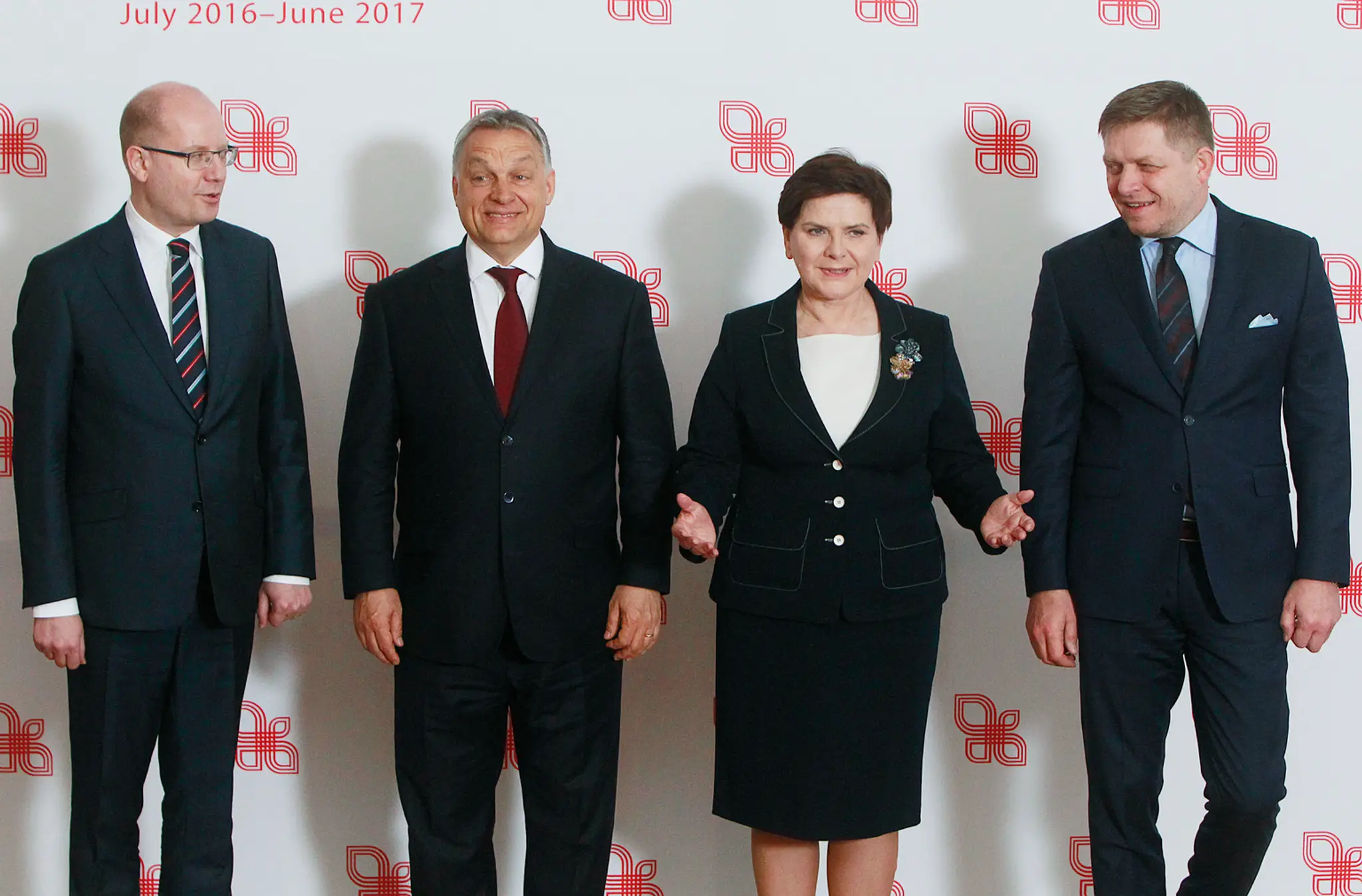 Premiéri zoskupenia krajín V4.