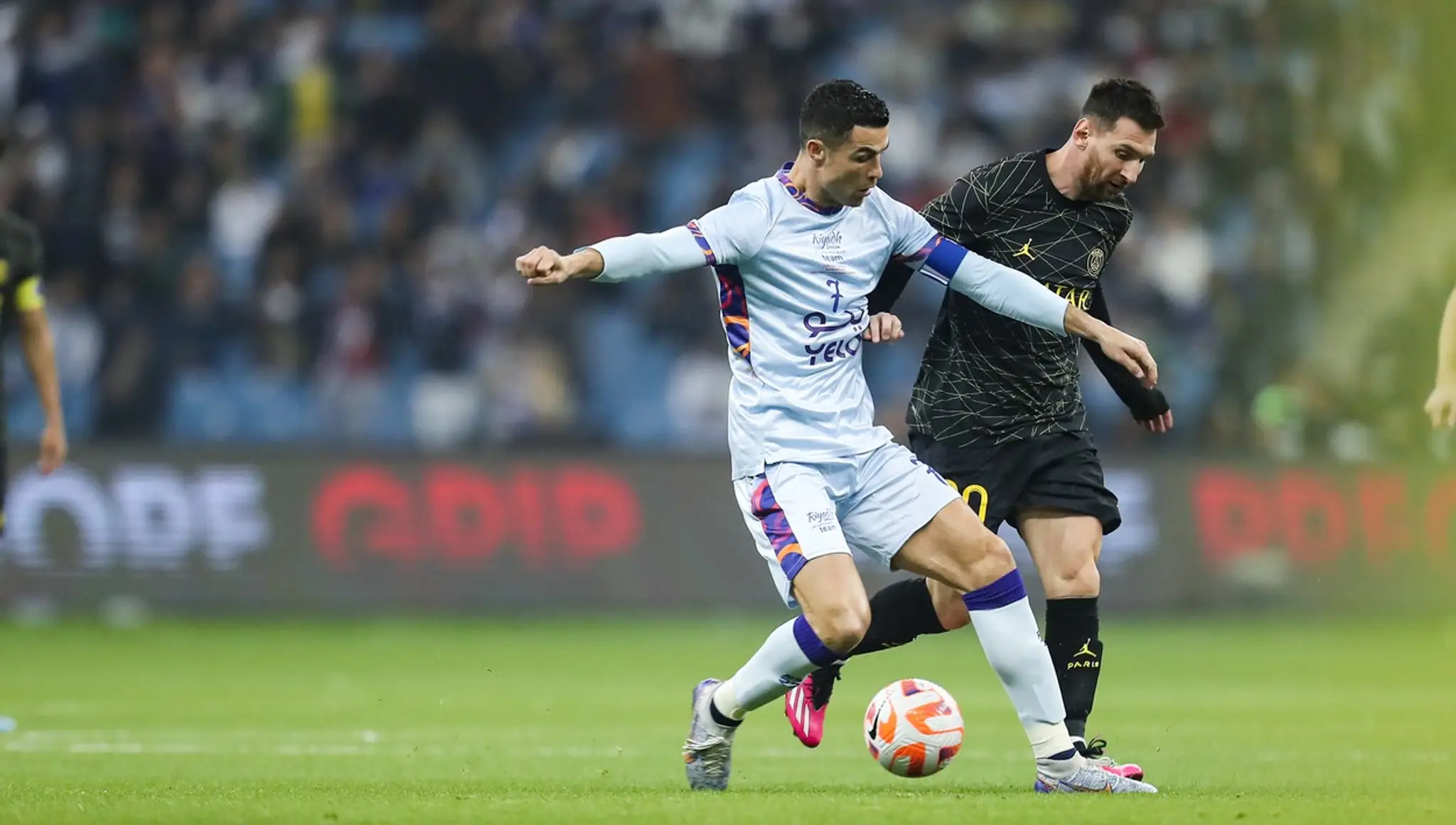 Lionel Messi a Cristiano Ronaldo.