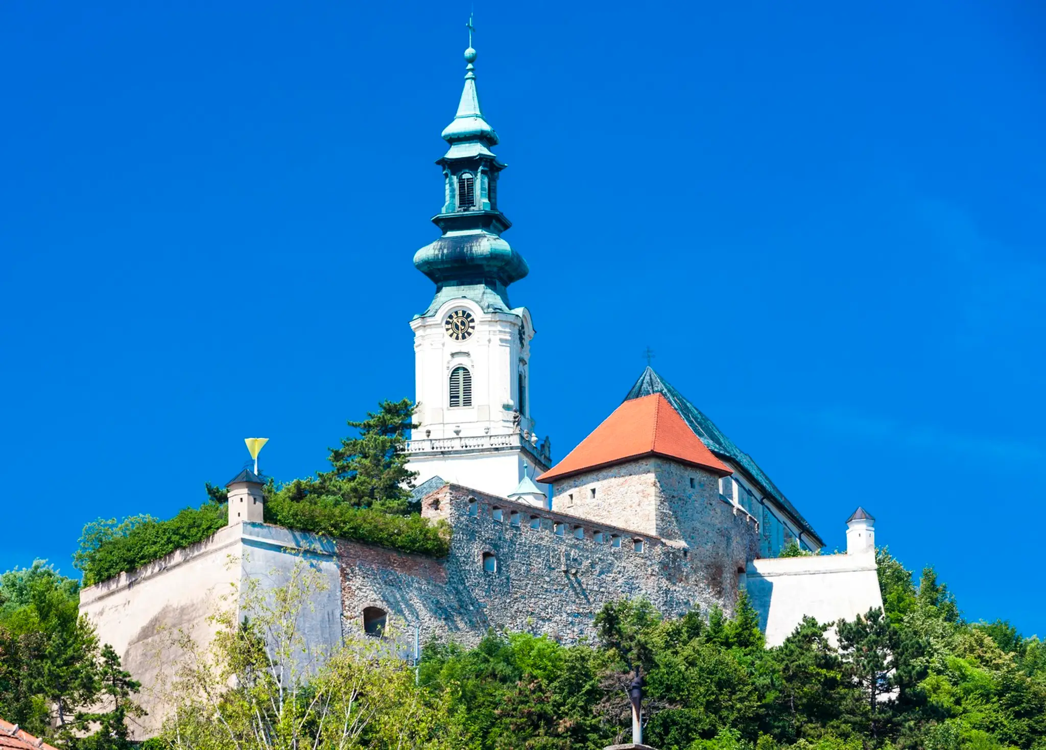 Nitriansky hrad. Ilustračná snímka