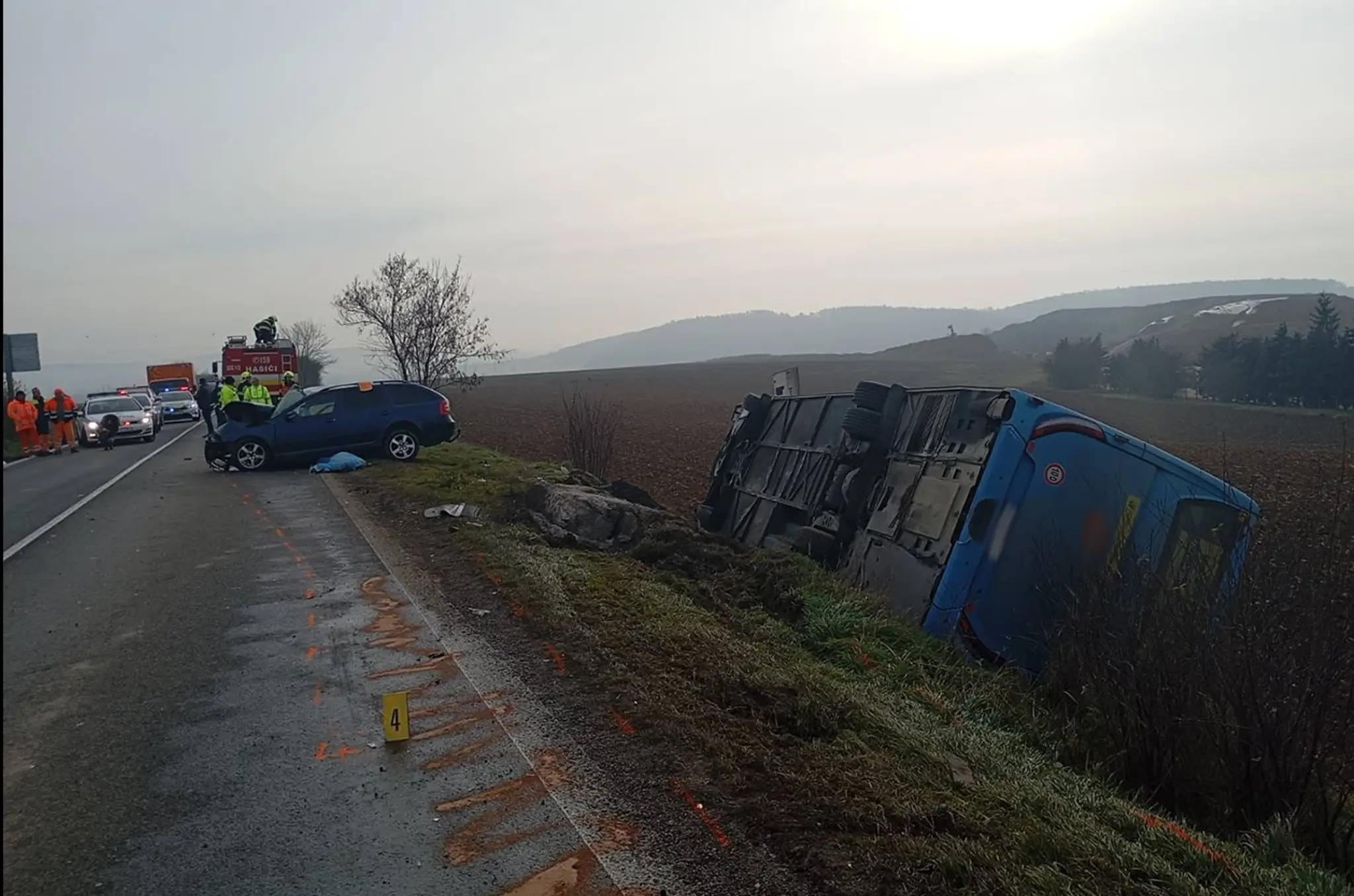 Tragická nehoda pri Bánovciach nad Bebravou