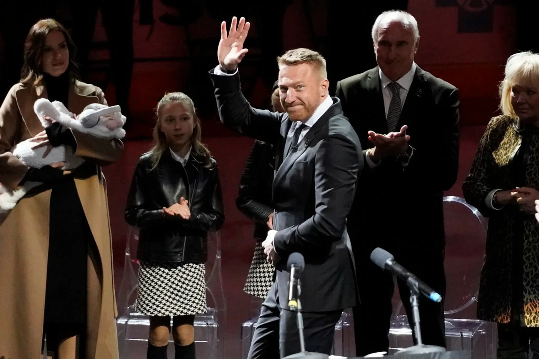 Marián Hossa mal pri sebe najbližšiu rodinu.