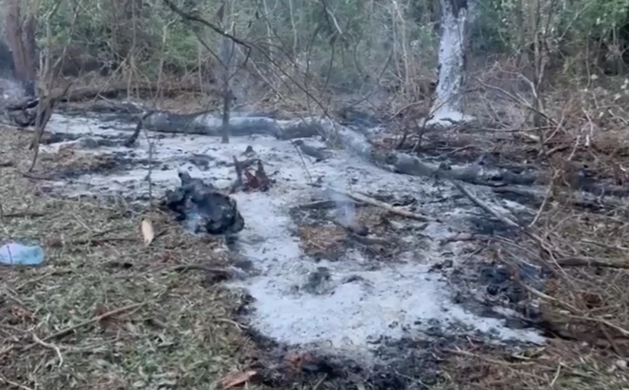 Miesto, kde mal údajne dopadnúť ruský dron iránskej výroby.