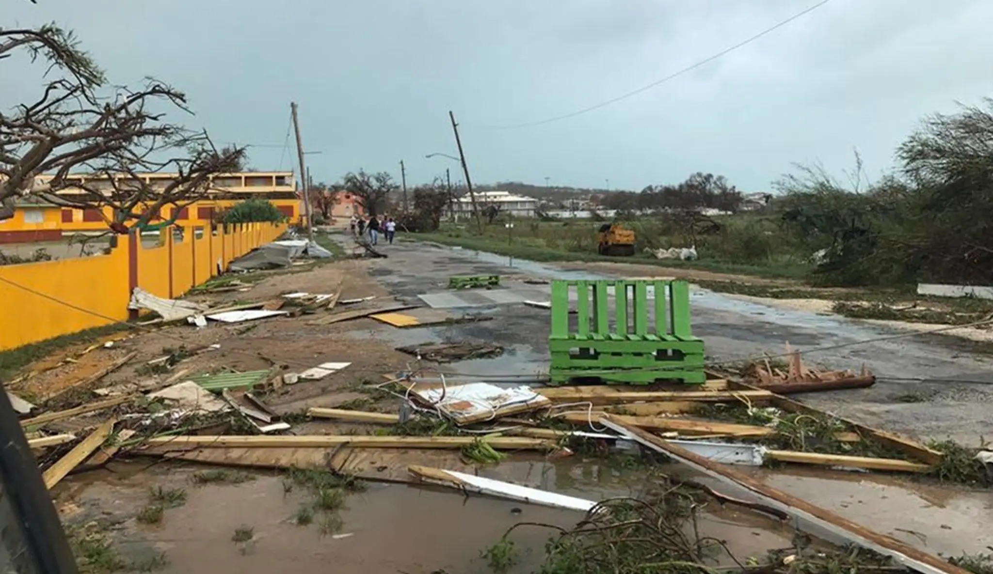 Škody po hurikáne Irma