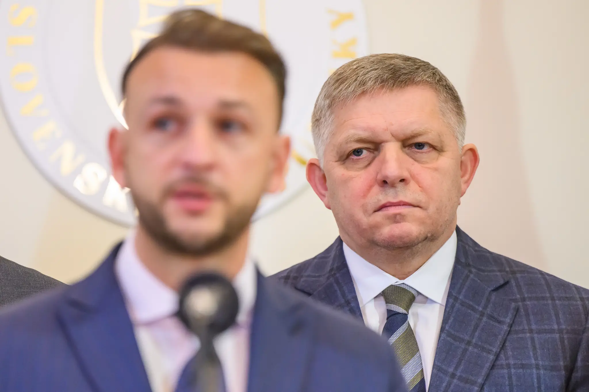 Matúš Šutaj Eštok a Robert Fico