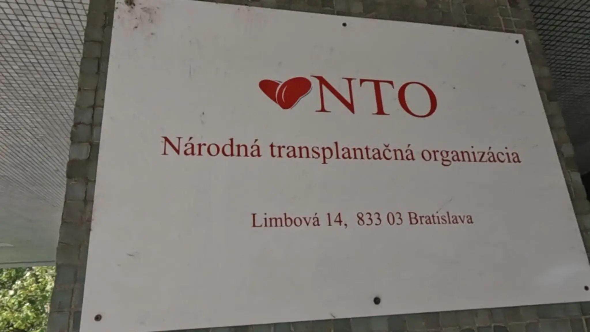 Národná transplantačná organizácia. 