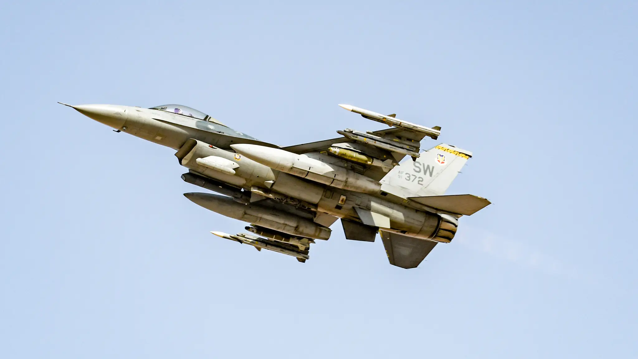 F-16CJ "divoká lasica"