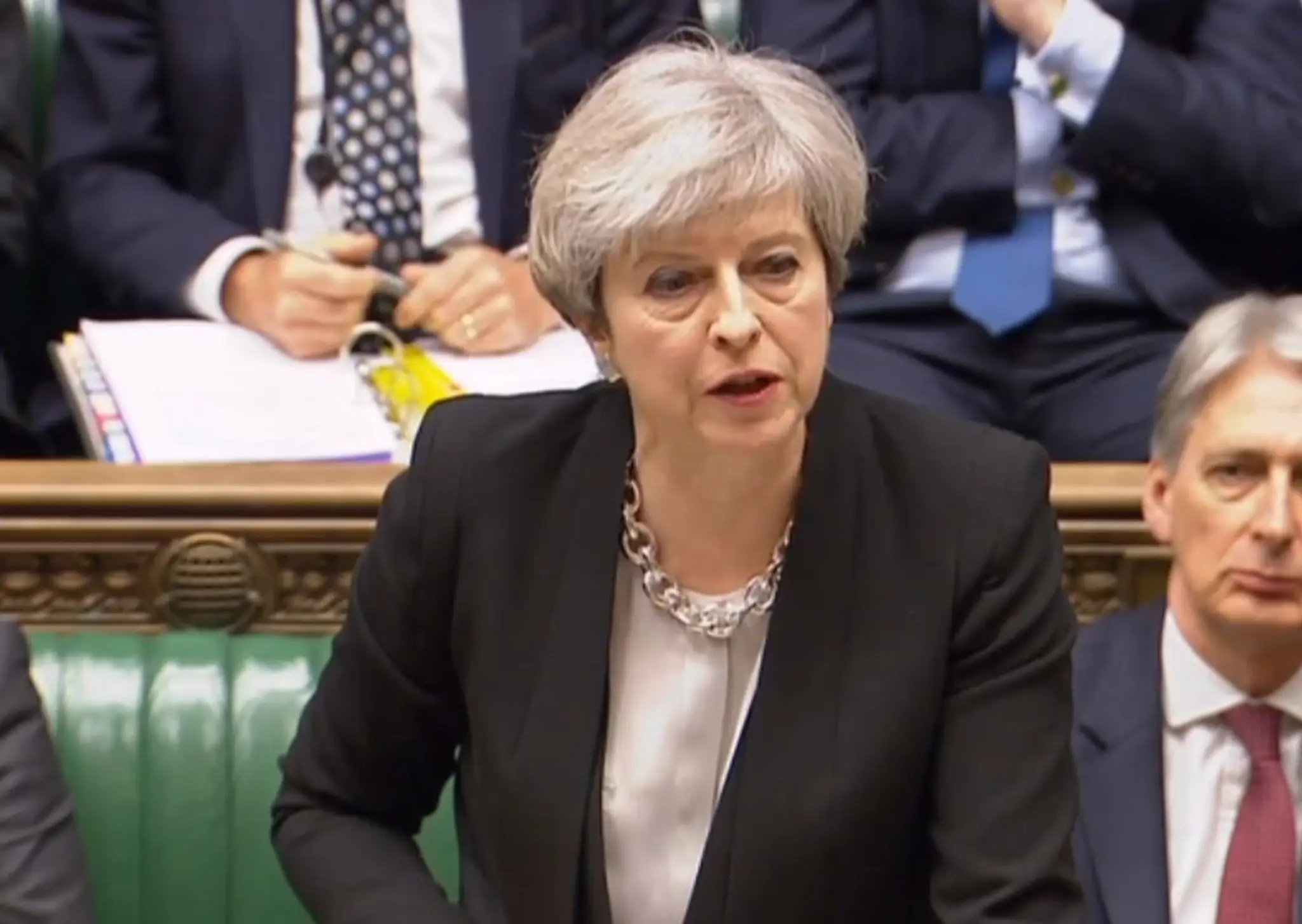 Britská premiérka Theresa Mayová.