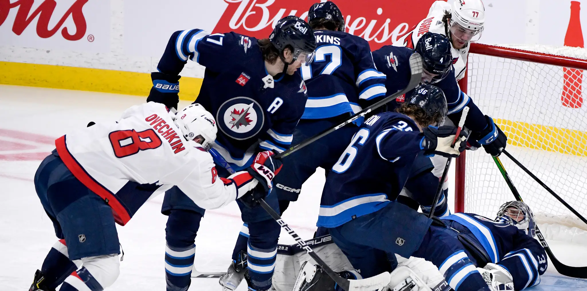 Kapitán Washingtonu Capitals Alex Ovečkin.