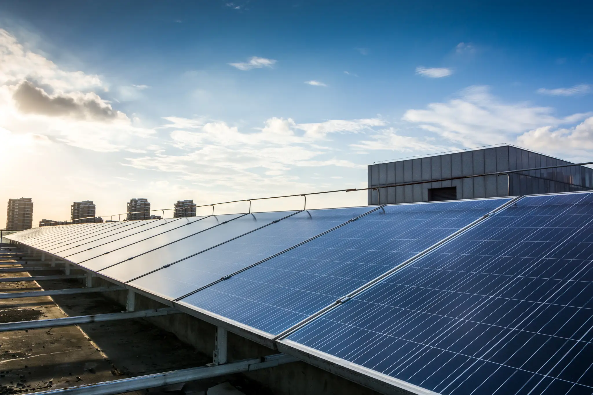 Ilustračná snímka - Fotovoltaické panely