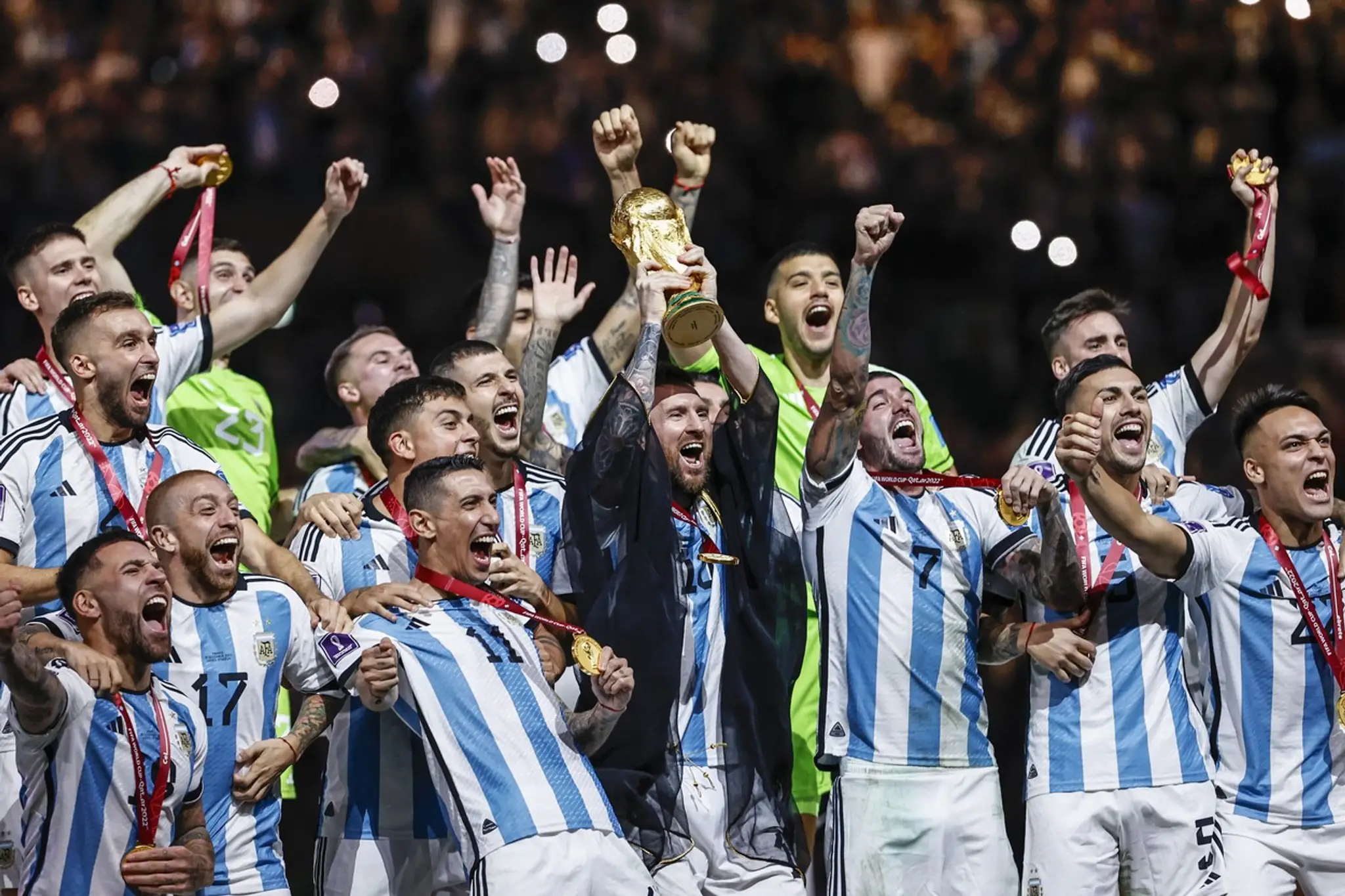 Argentína oslavuje titul majstra sveta
