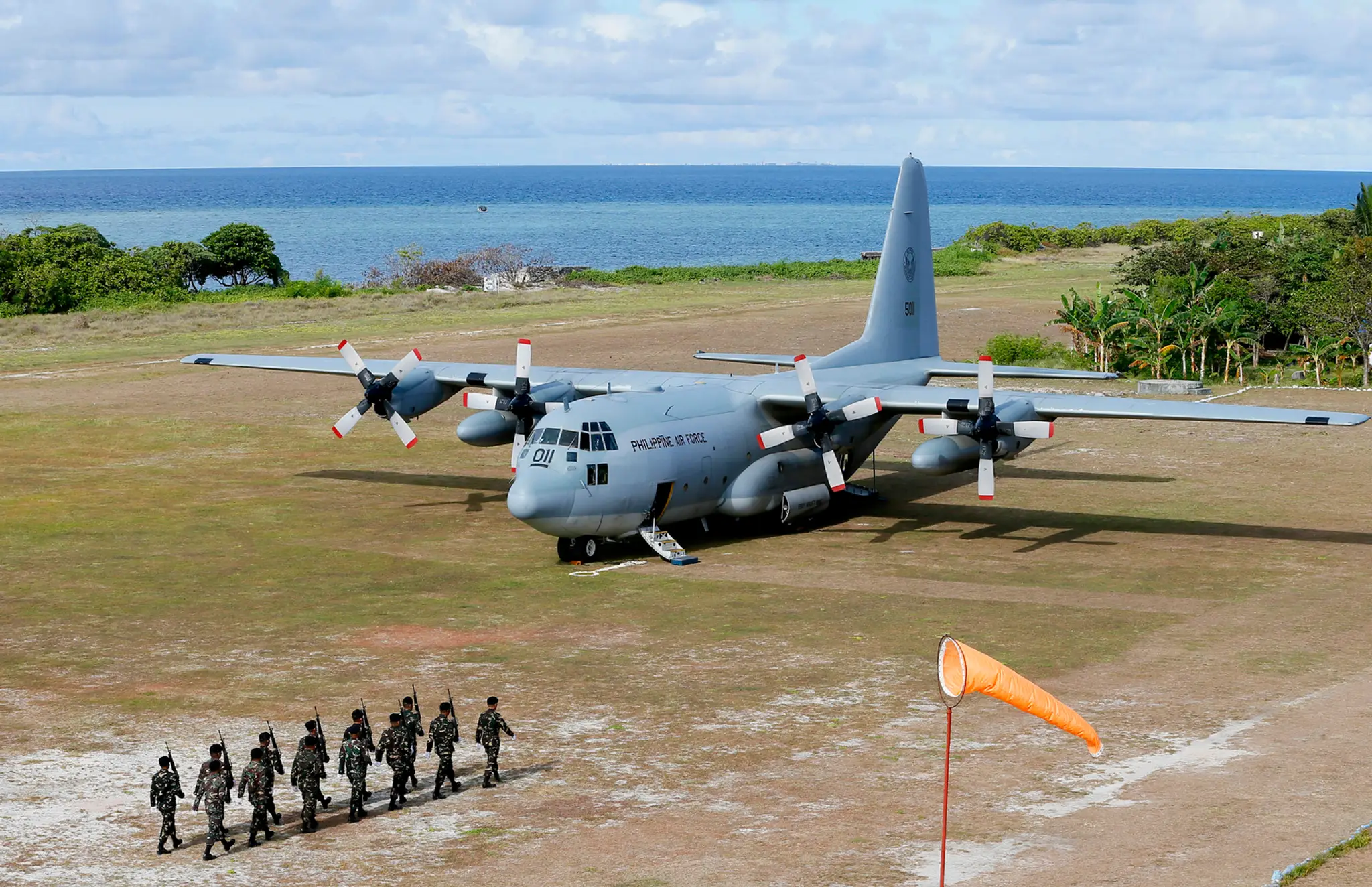 Air Force C-130.