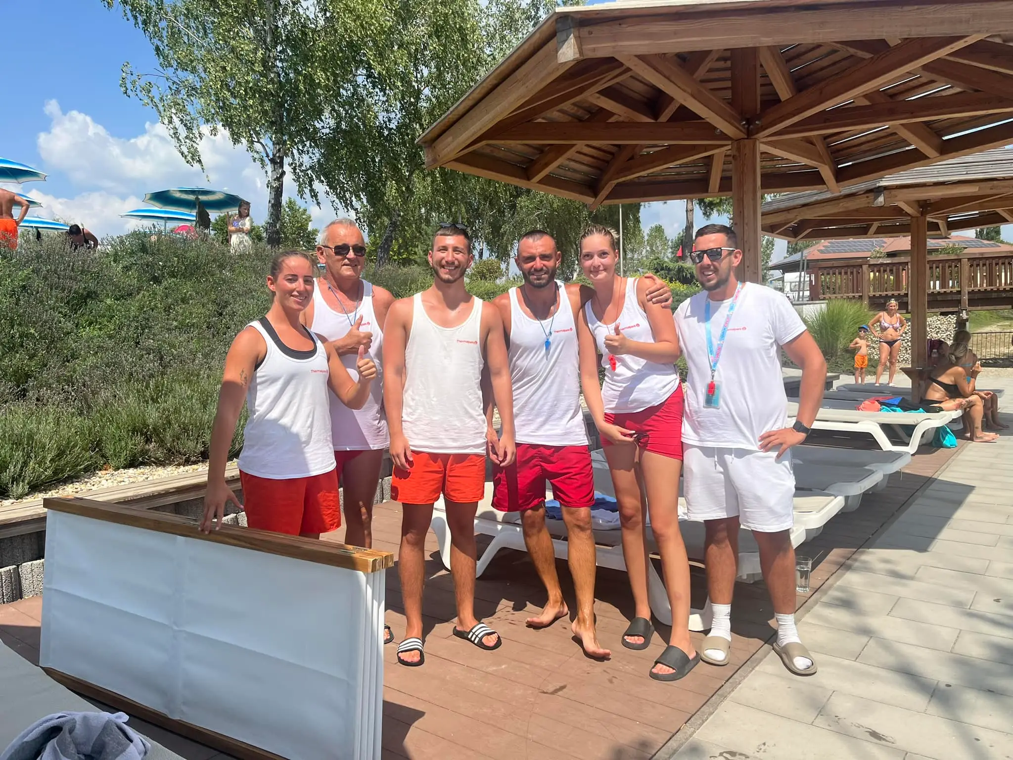 Plavčíci z Thermalpark DS