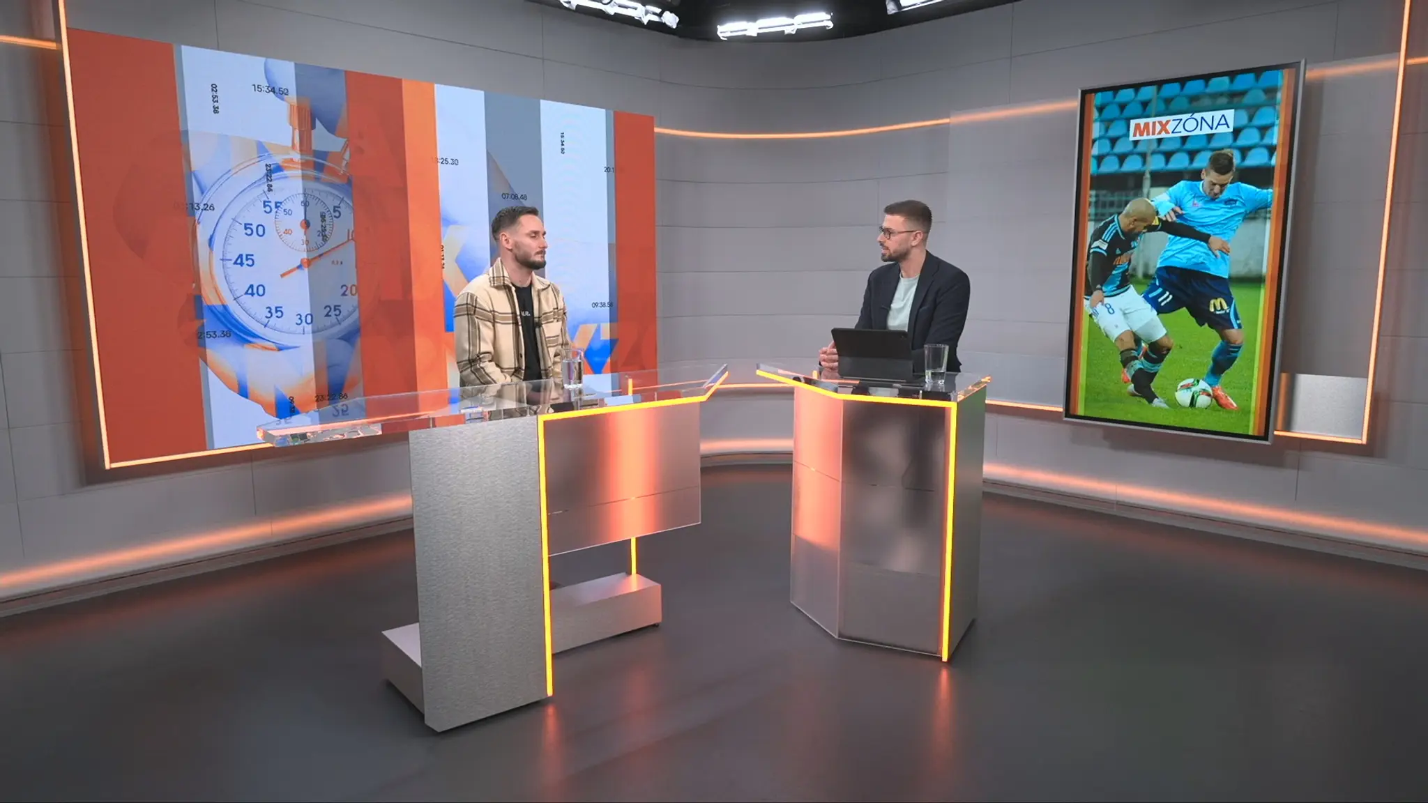Šimon Šmehyl v TN live.