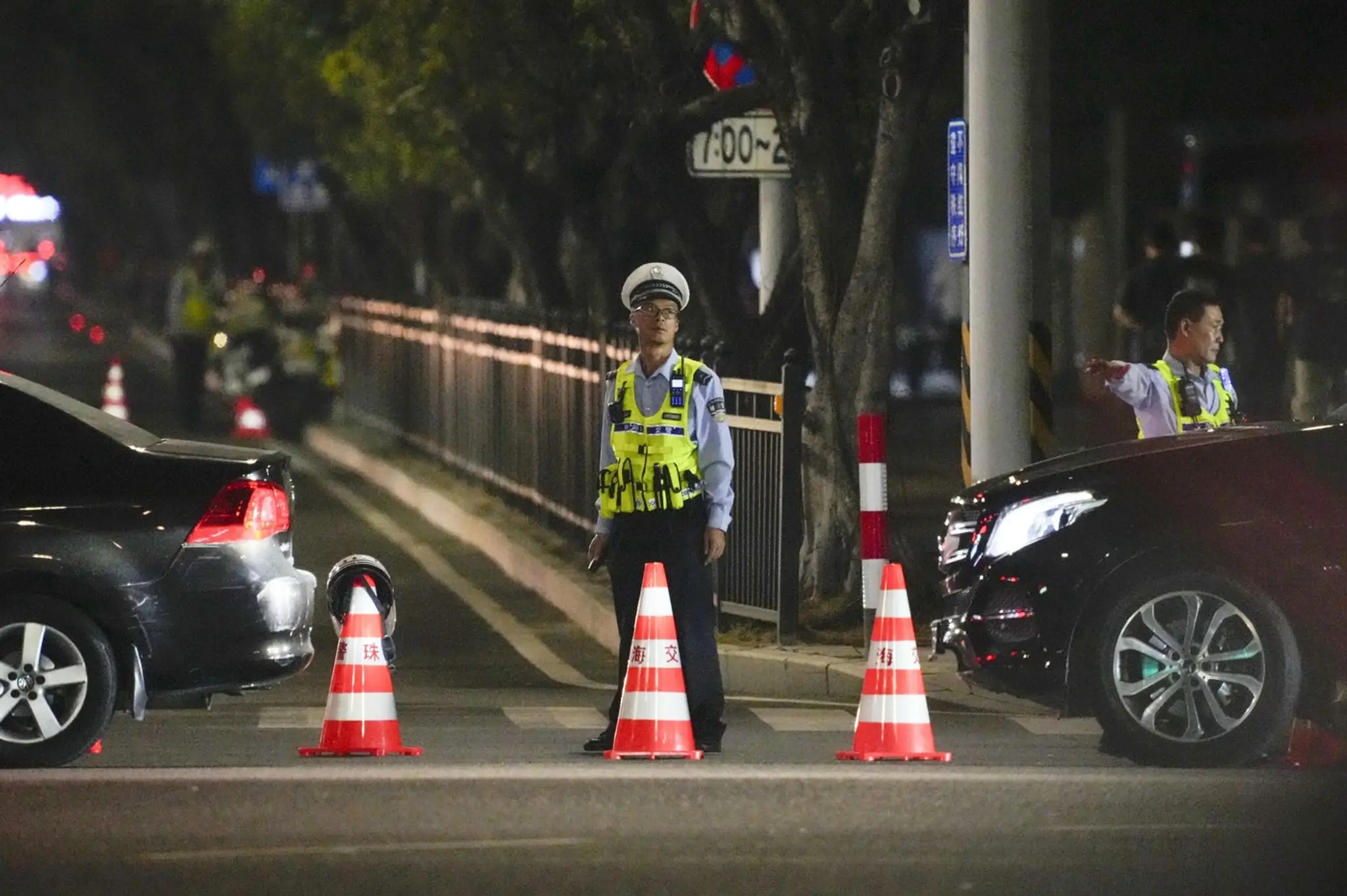 Čínska polícia.