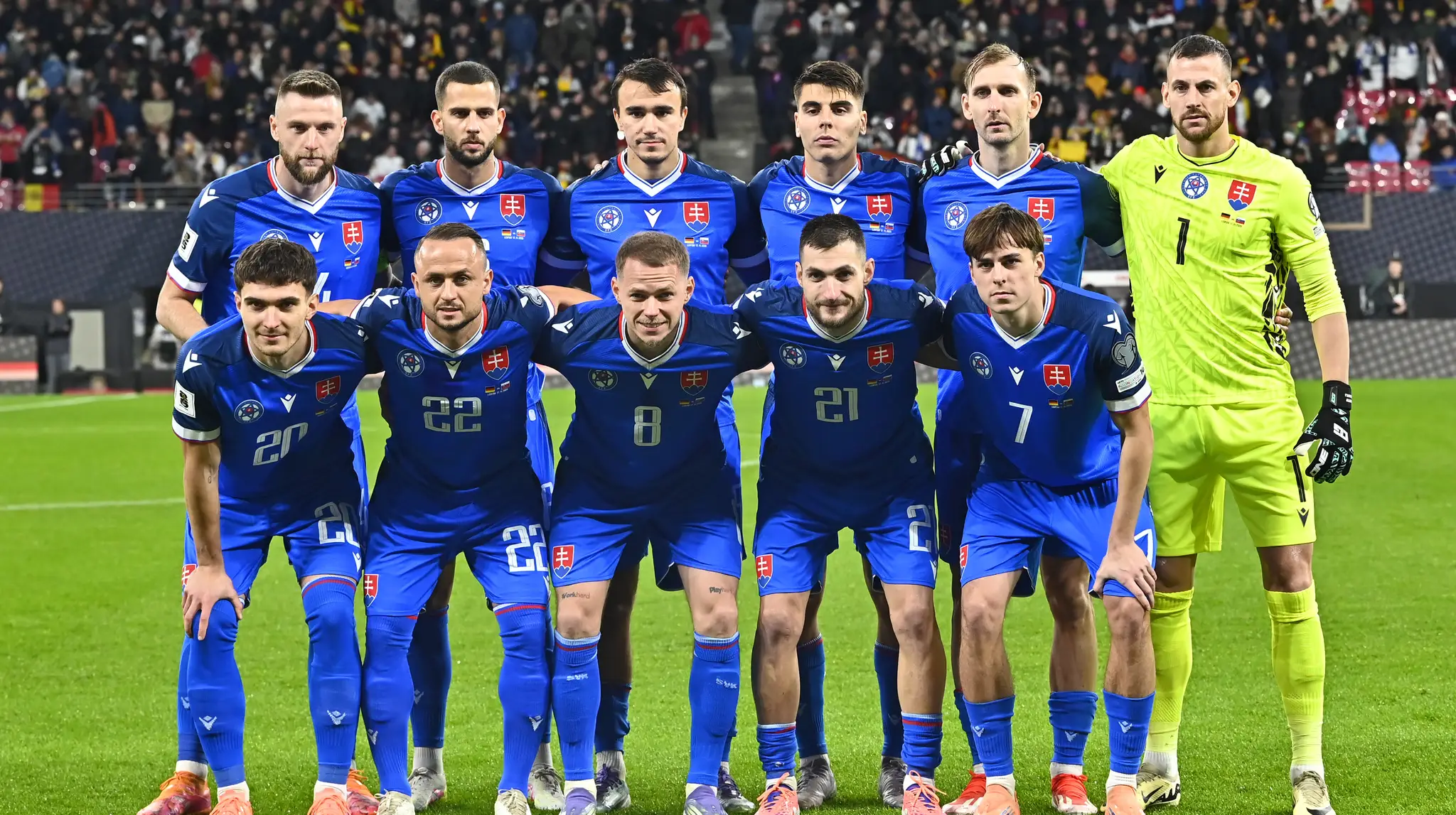 Slovenská futbalová reprezentácia.