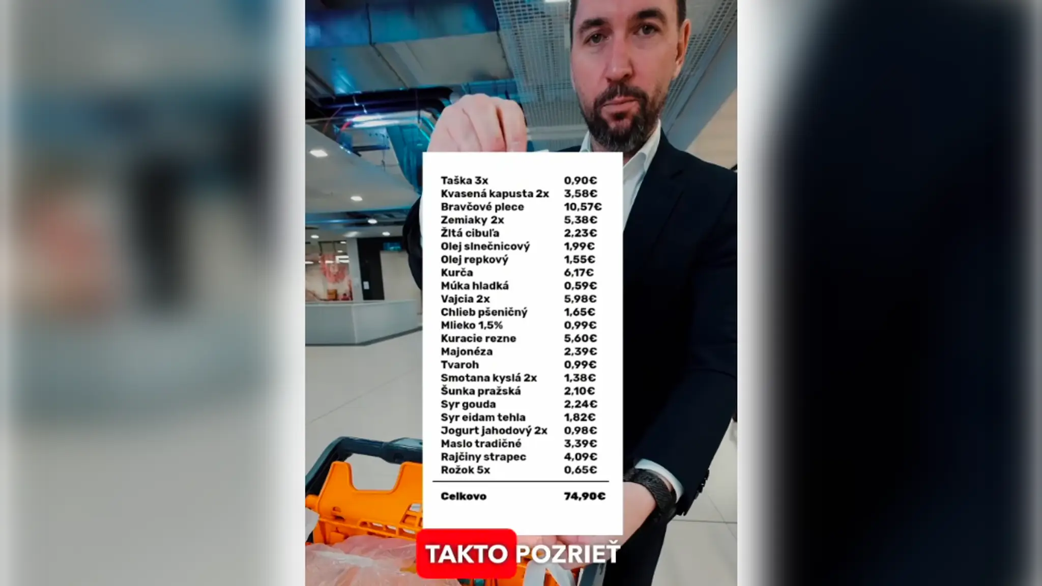 Minister Takáč s chybným zoznamom.