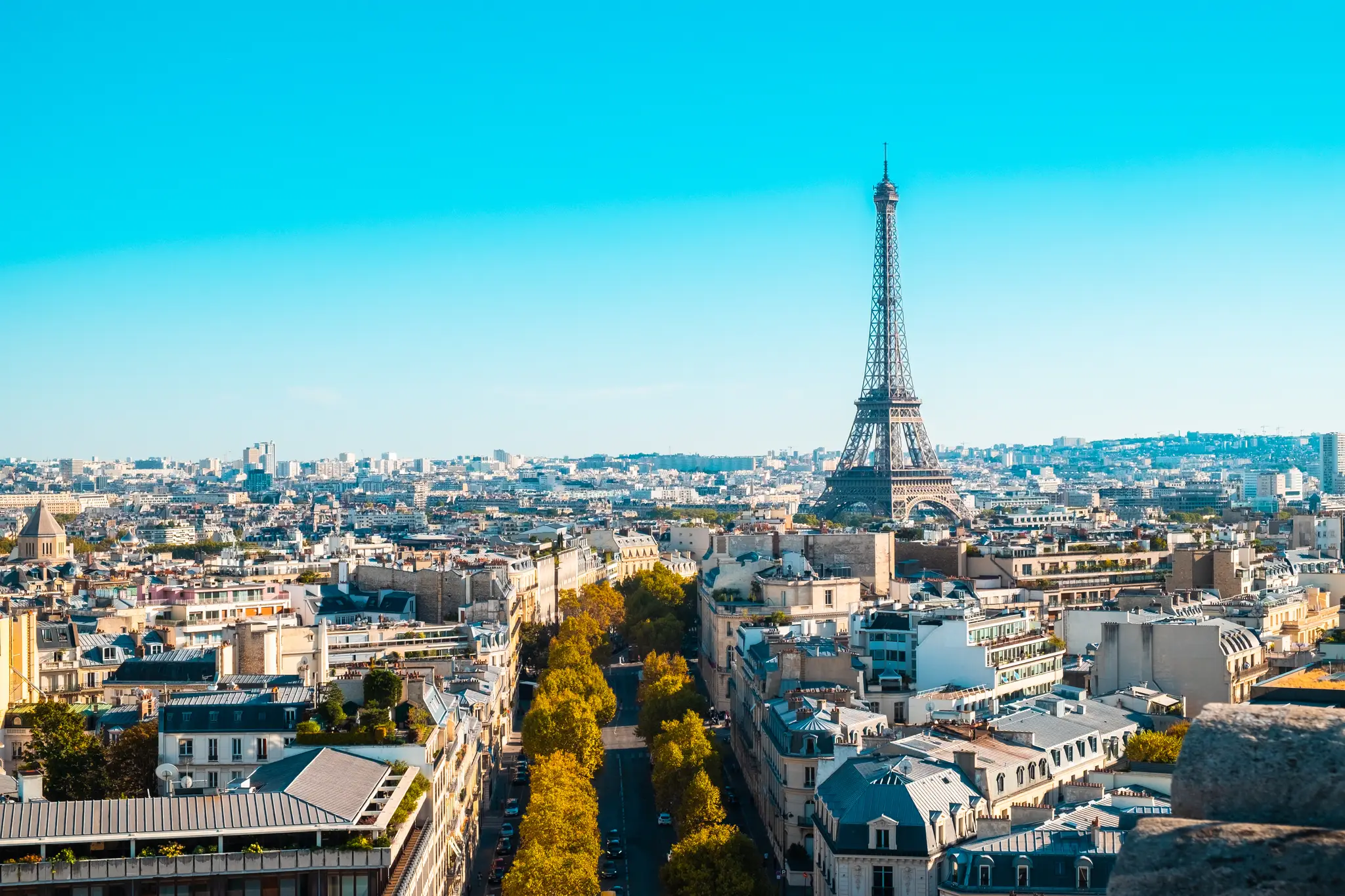 Paríž ilustračná fotografia