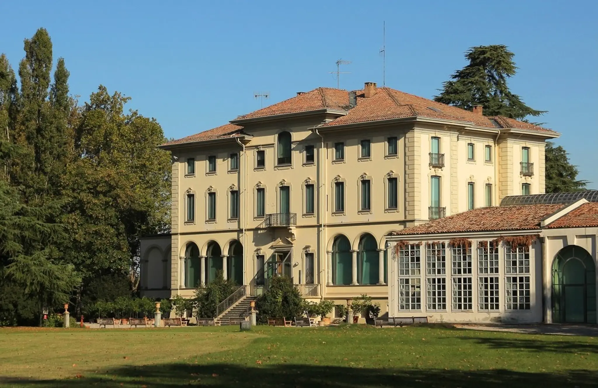  Vil Nadácie Magnani Rocca neďaleko Parmy.