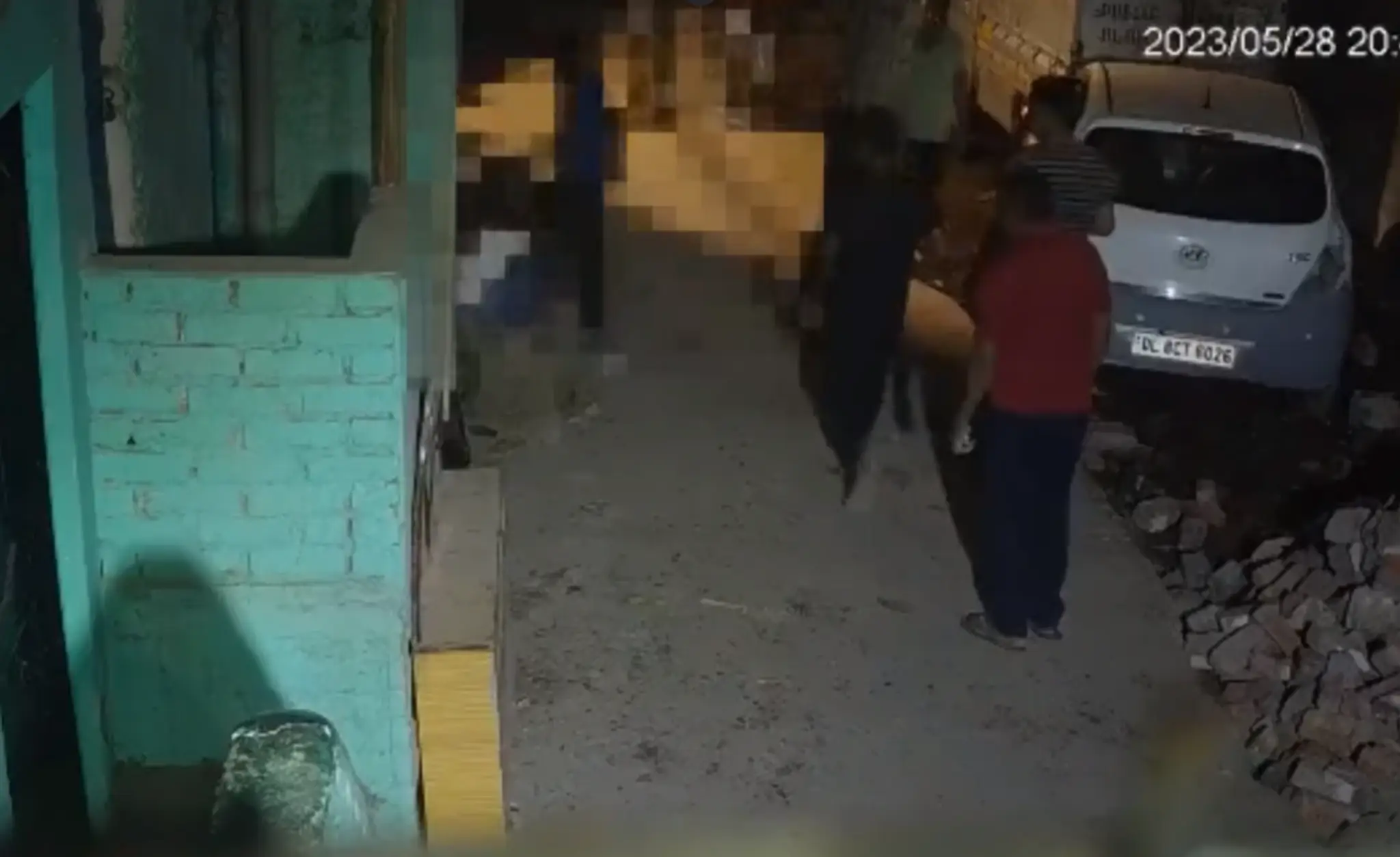 Vražda na ulici v Indii