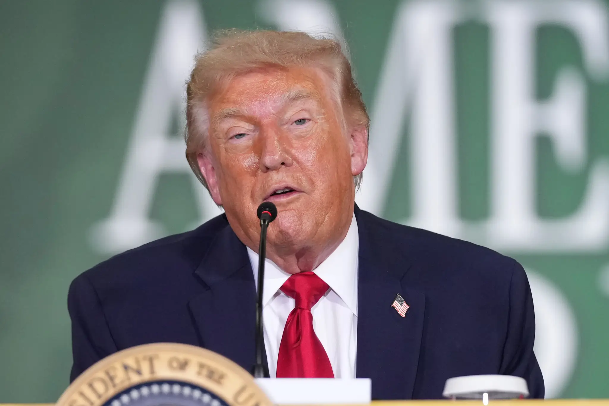 Na snímke americký prezident Donald Trump.
