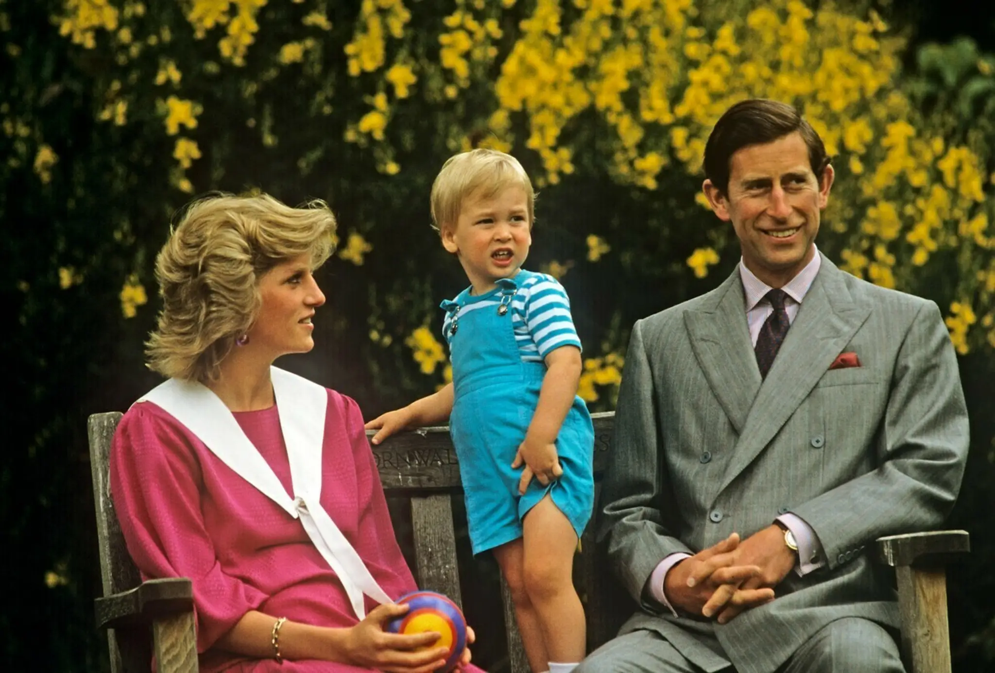 Princezná Diana s princom Charlesom