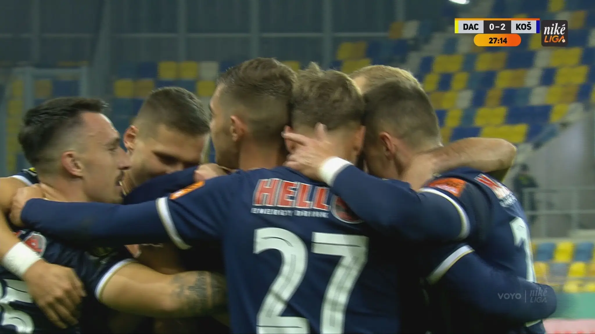 Gólová radosť futbalistov Košíc.