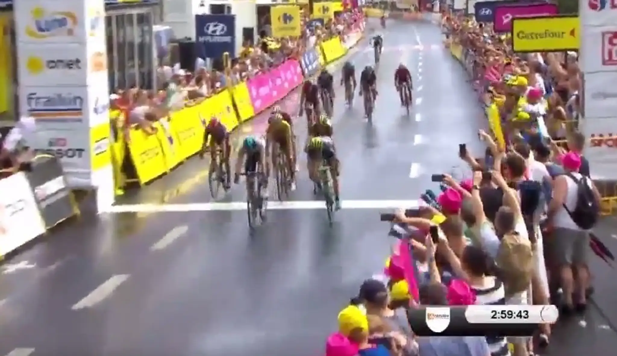 Sagan skončil v piatej etape Okolo Poľska natreťom mieste.
