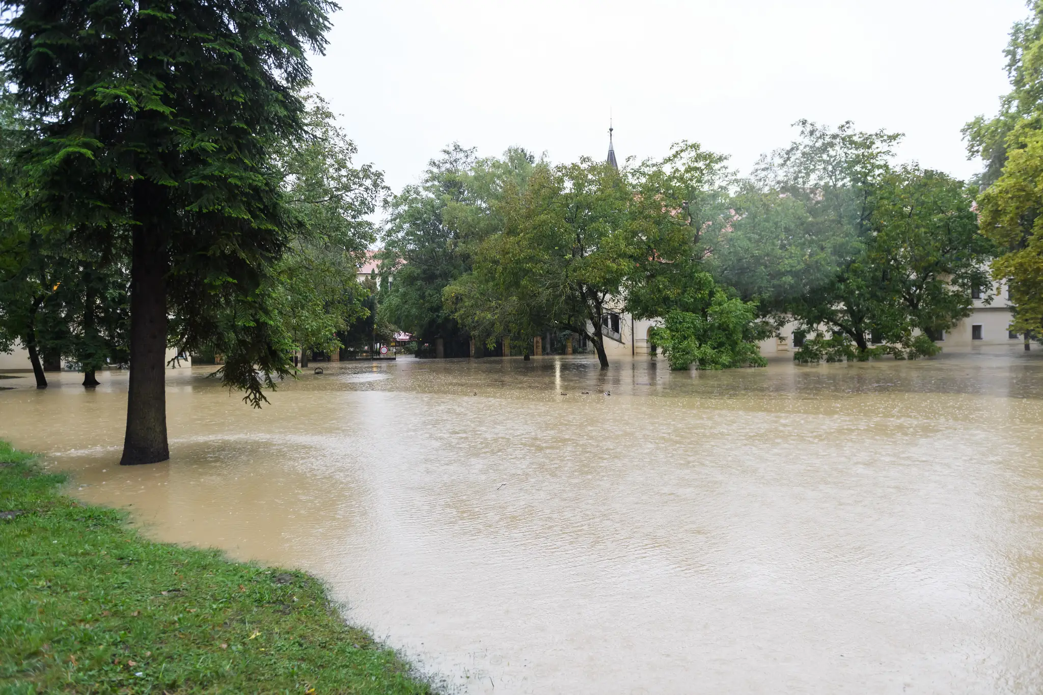 Zaplavená Stupava.