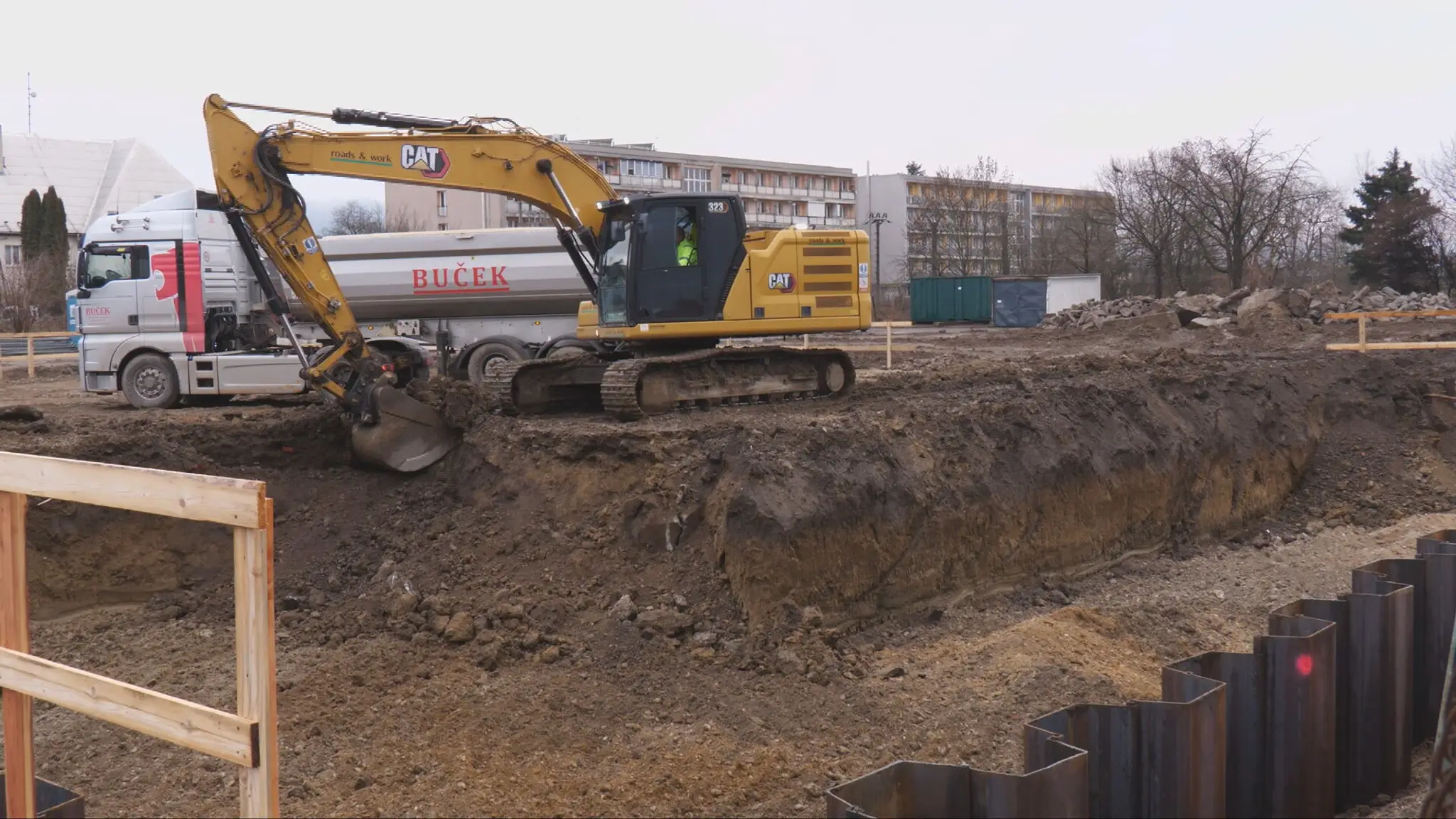 V Dubnici nad Váhom spustili stavbu plavárne.