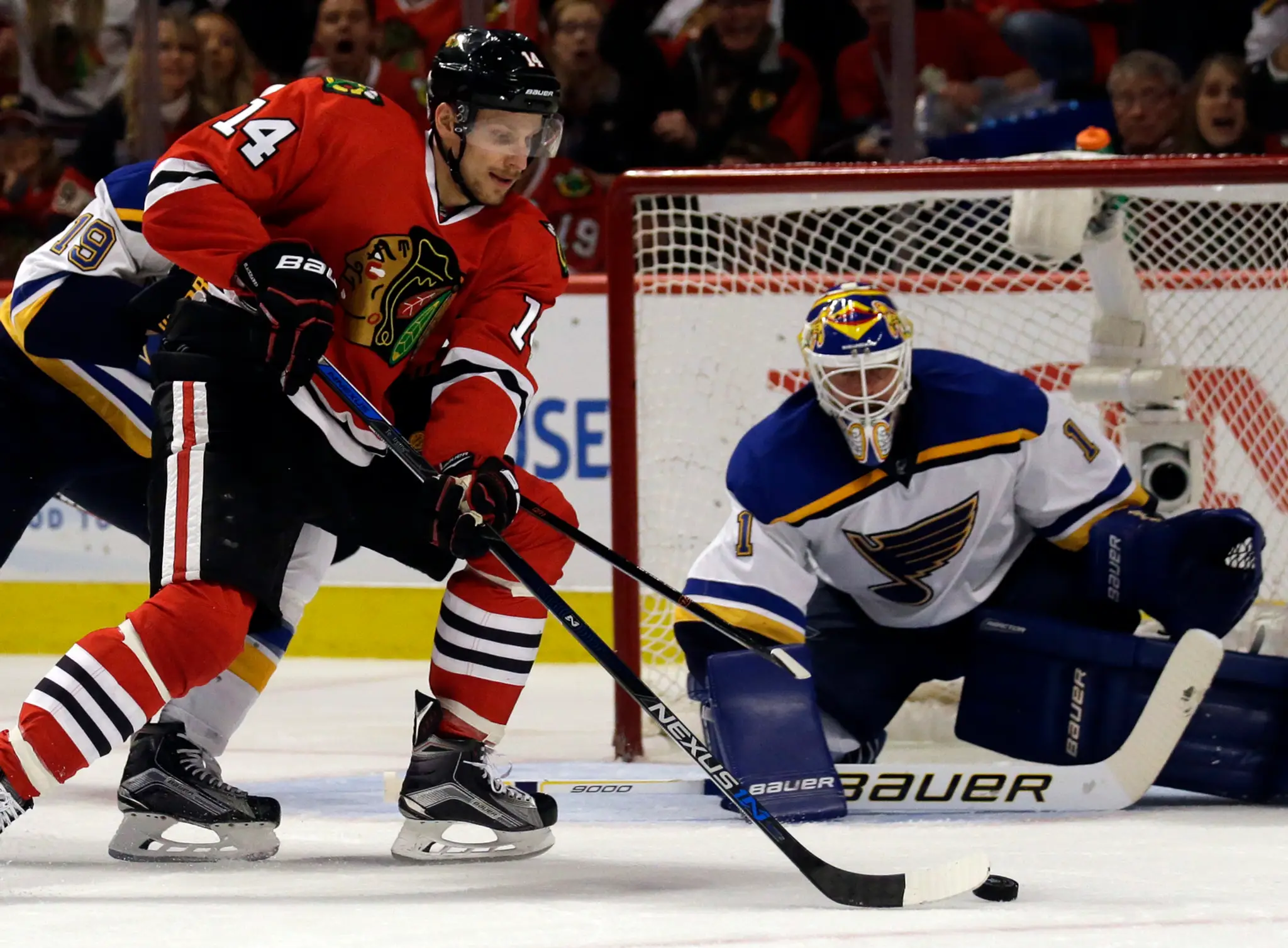Hokejista Chicaga Blackhawks Slovák  Richard Pánik 