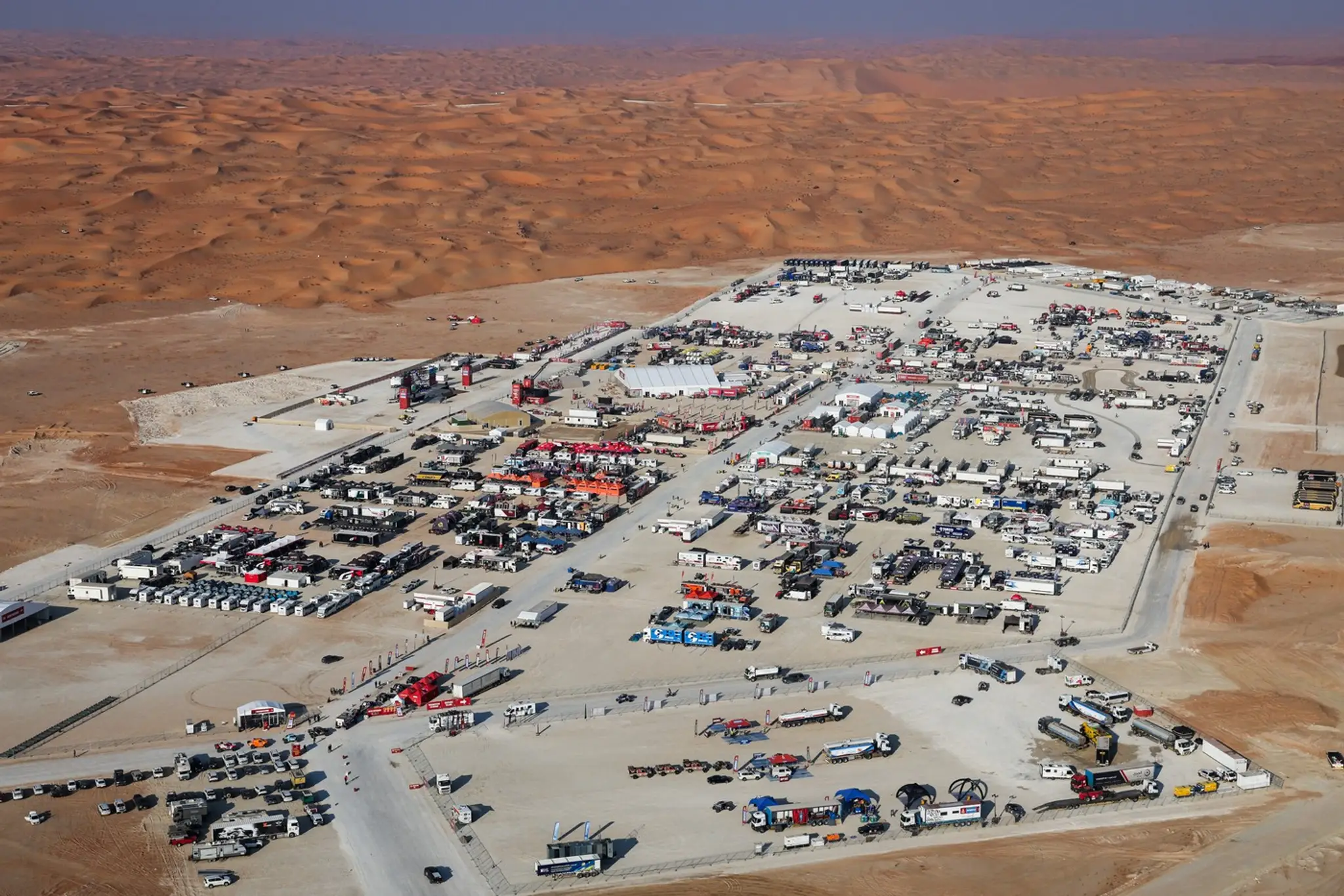 Bivouac na Rely Dakar 