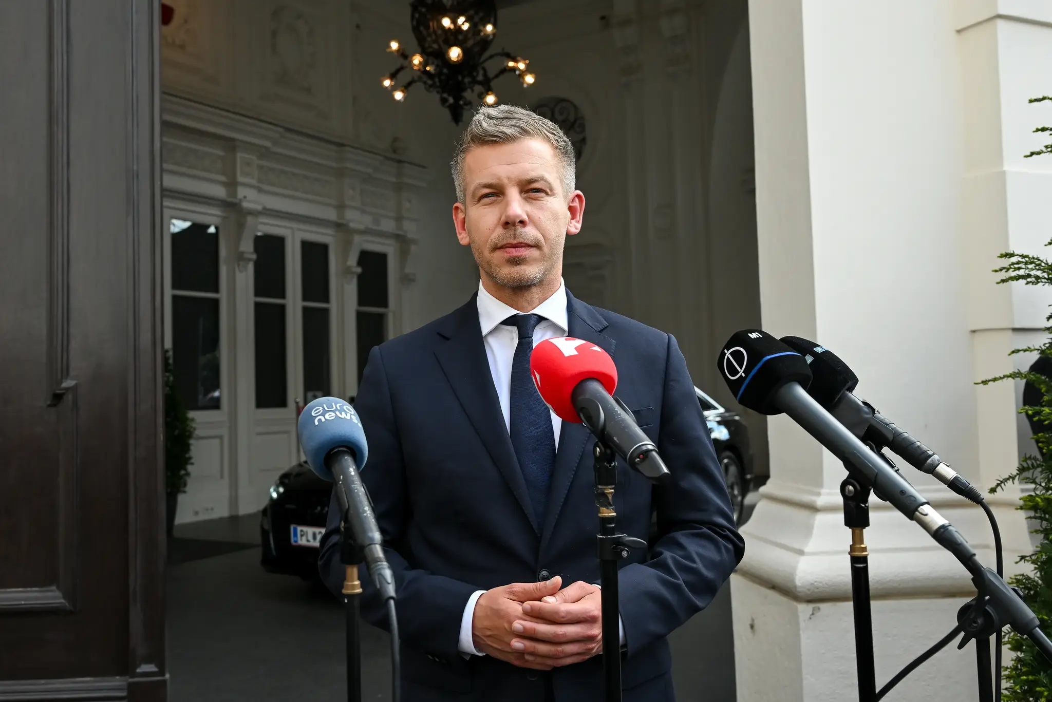 Maďarský premiér Péter Magyar.