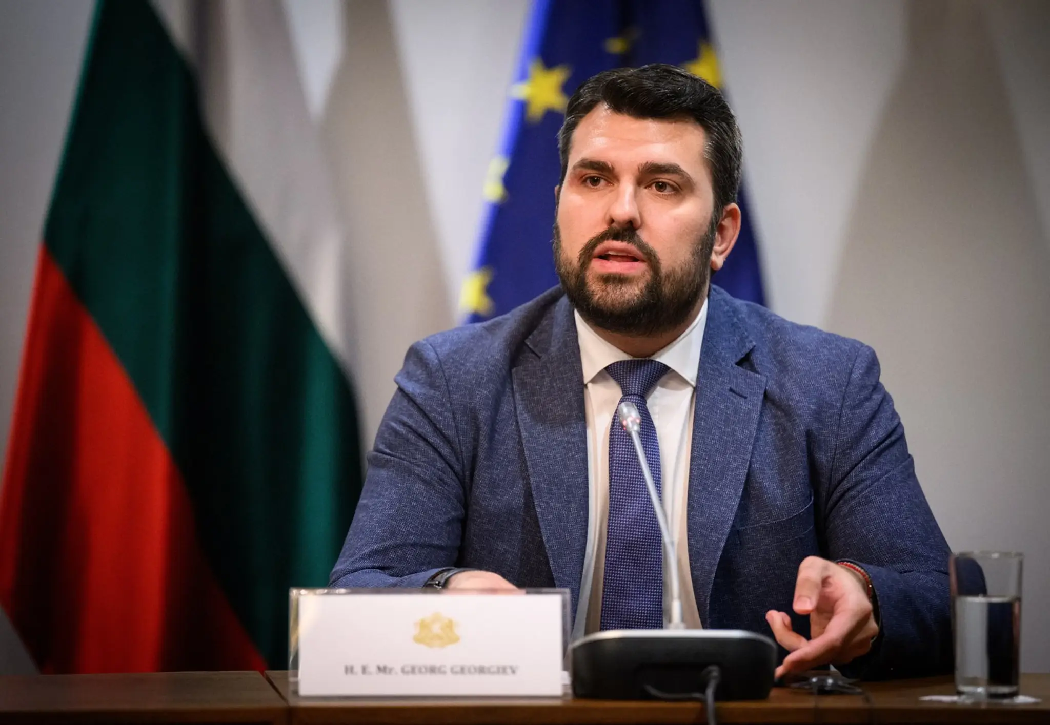 Bulharský minister zahraničných vecí Georg Georgiev.