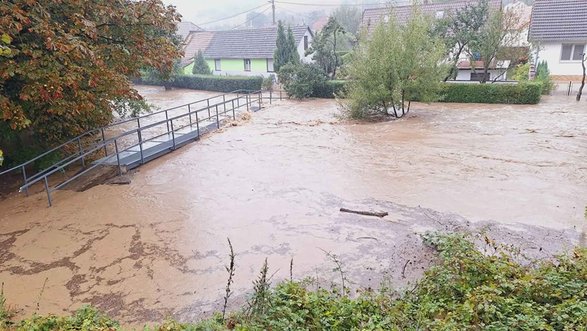 Kritická situácia na Záhorí.
