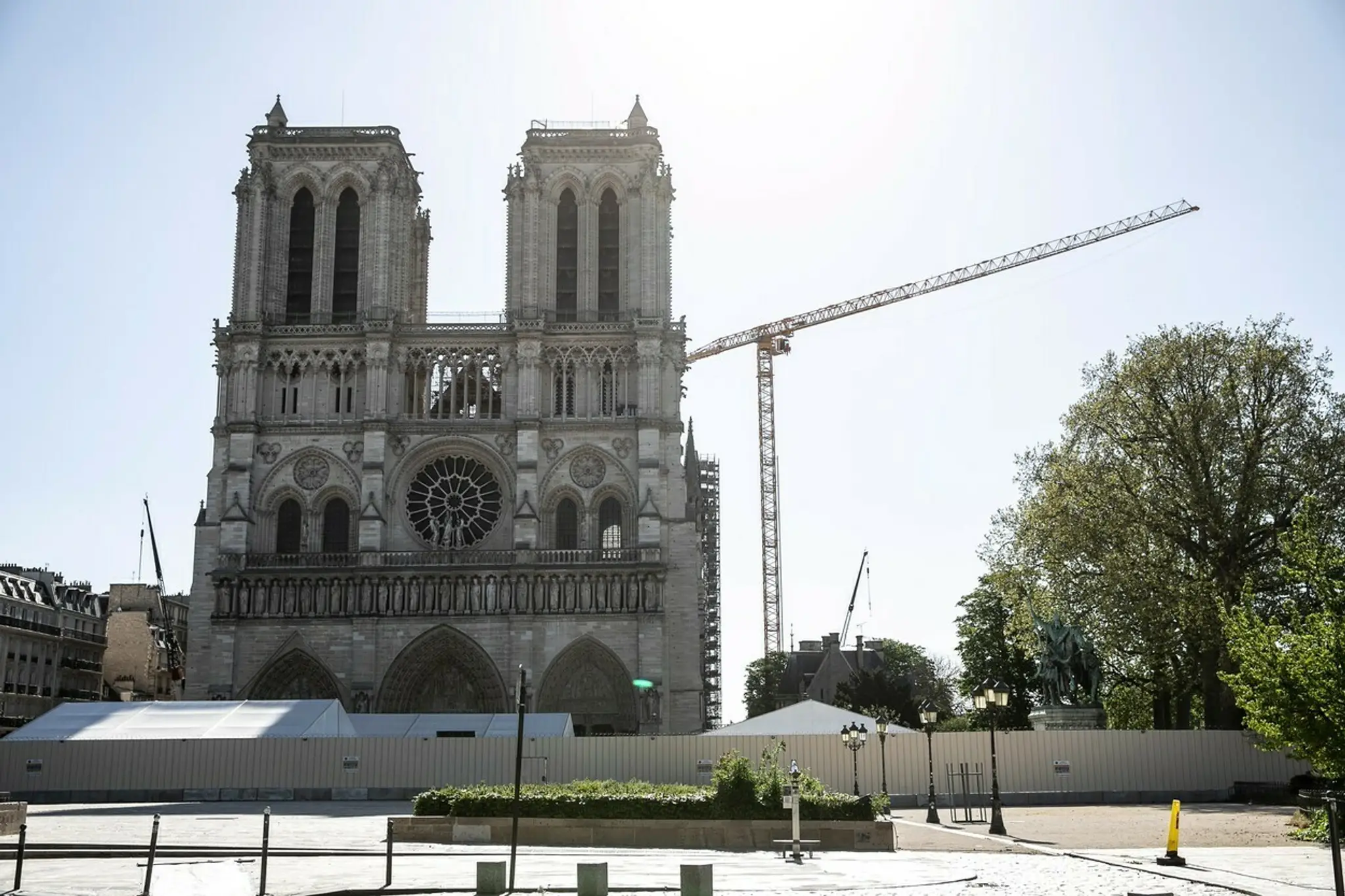 Rekonštrukčné práce katedrály Notre-Dame po požiari z apríla 2019