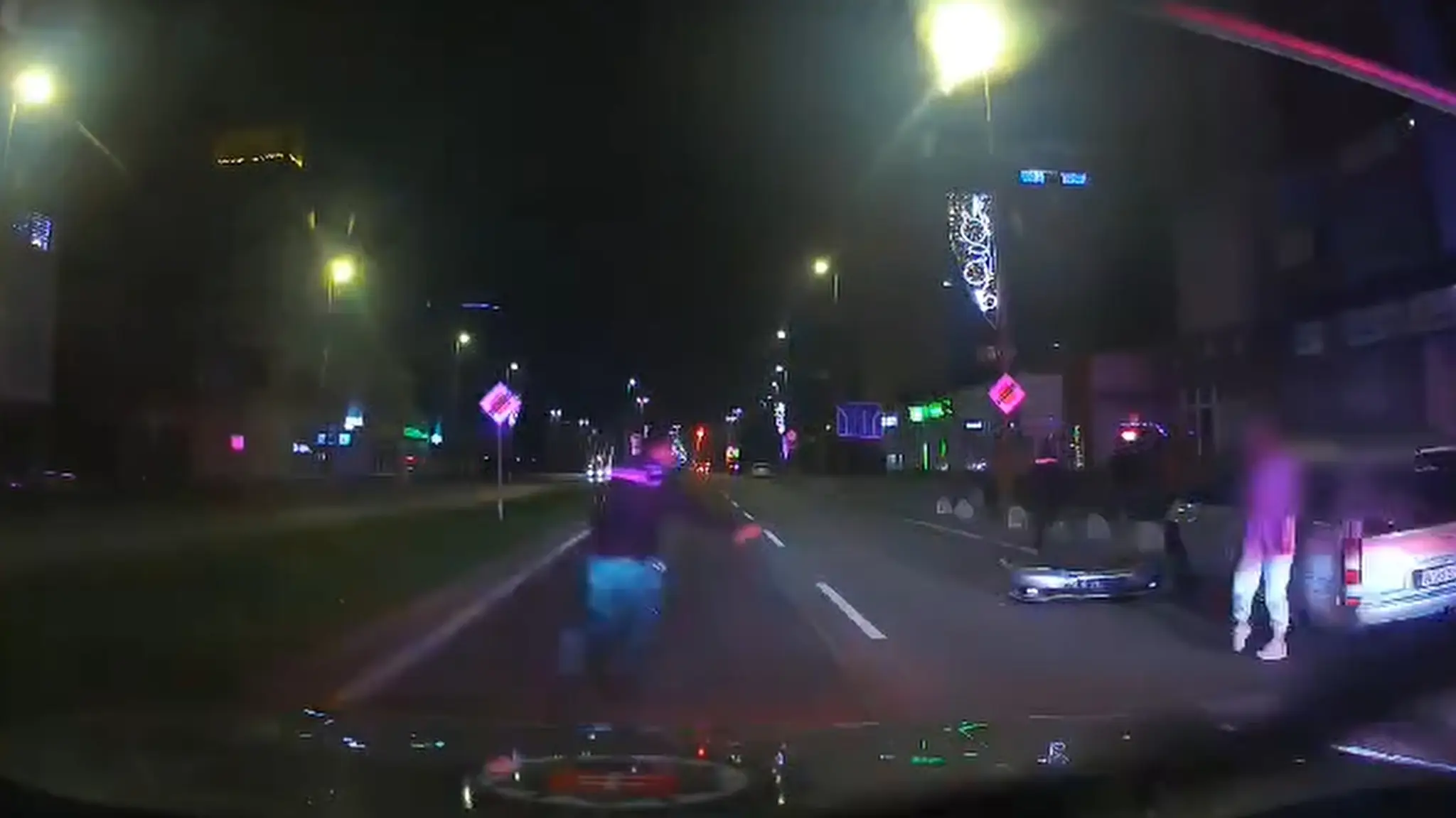 Policajná naháňačka v Bratislave
