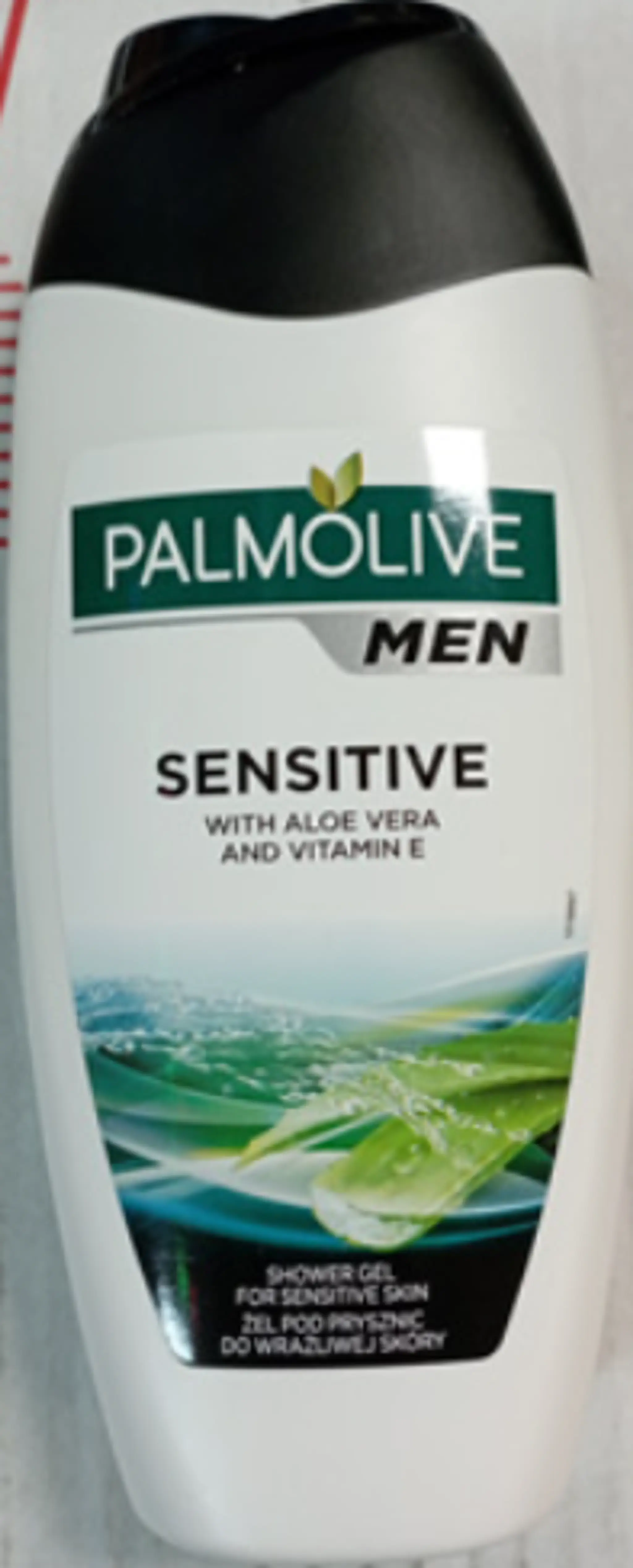 Shower gel for sensitive skin, SENSITIVE with aloe vera and vitamin E, MEN značka PALMOLIVE – sprchovací gél